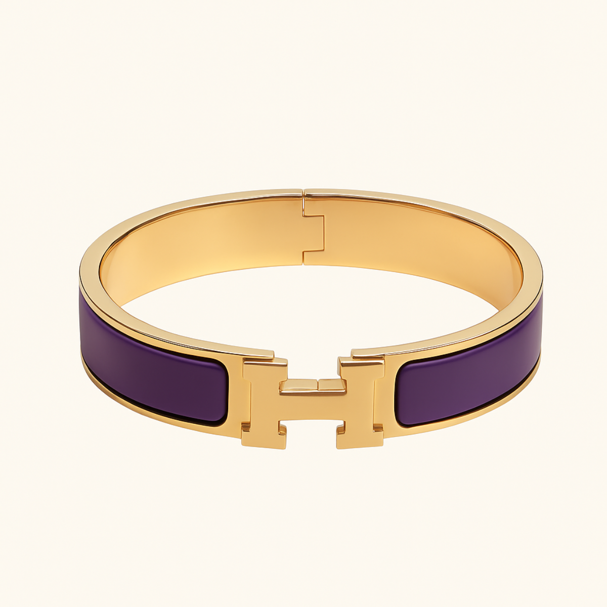 Stilrent 'H' Armbånd fra Helene