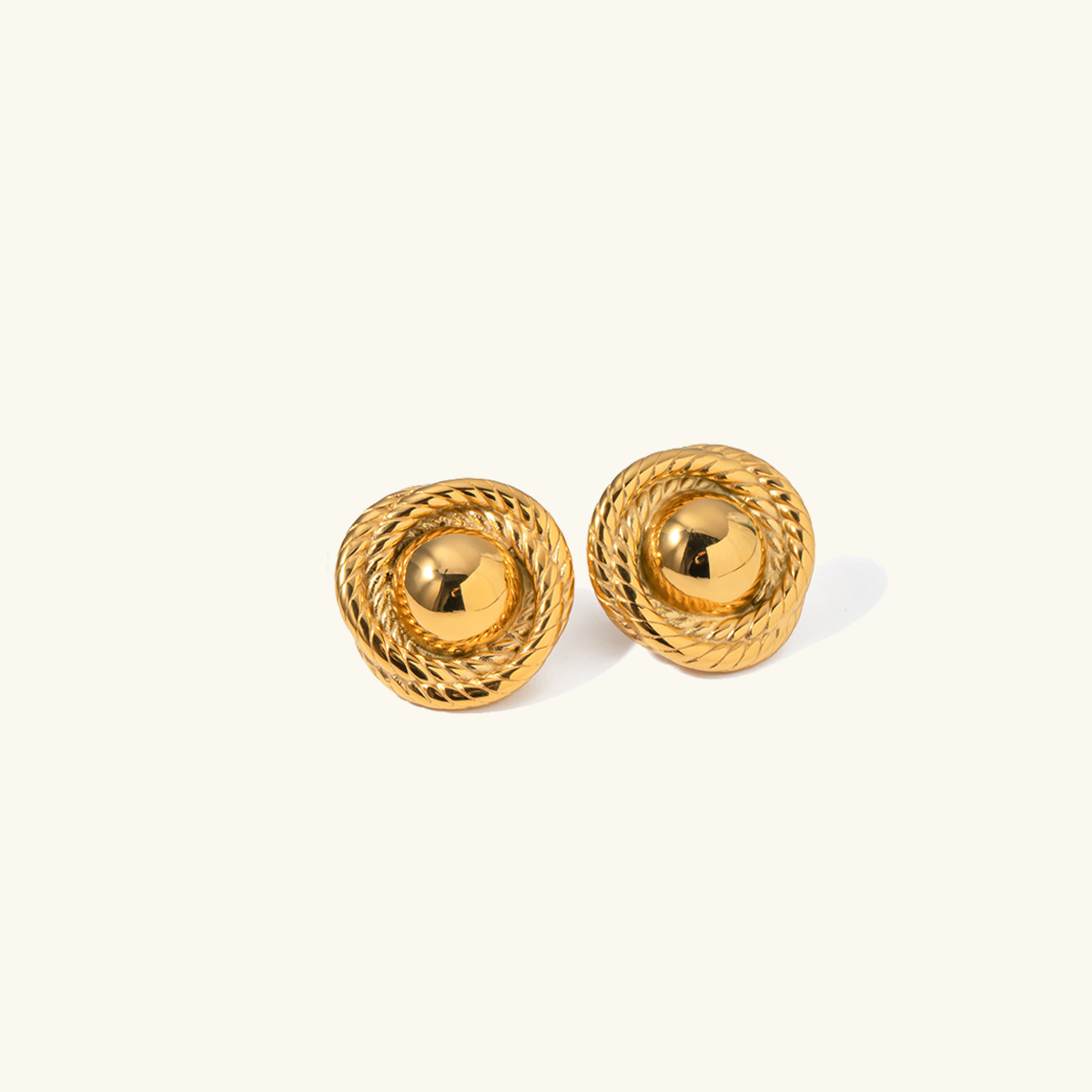 Ariadne Gold Hoop Earrings