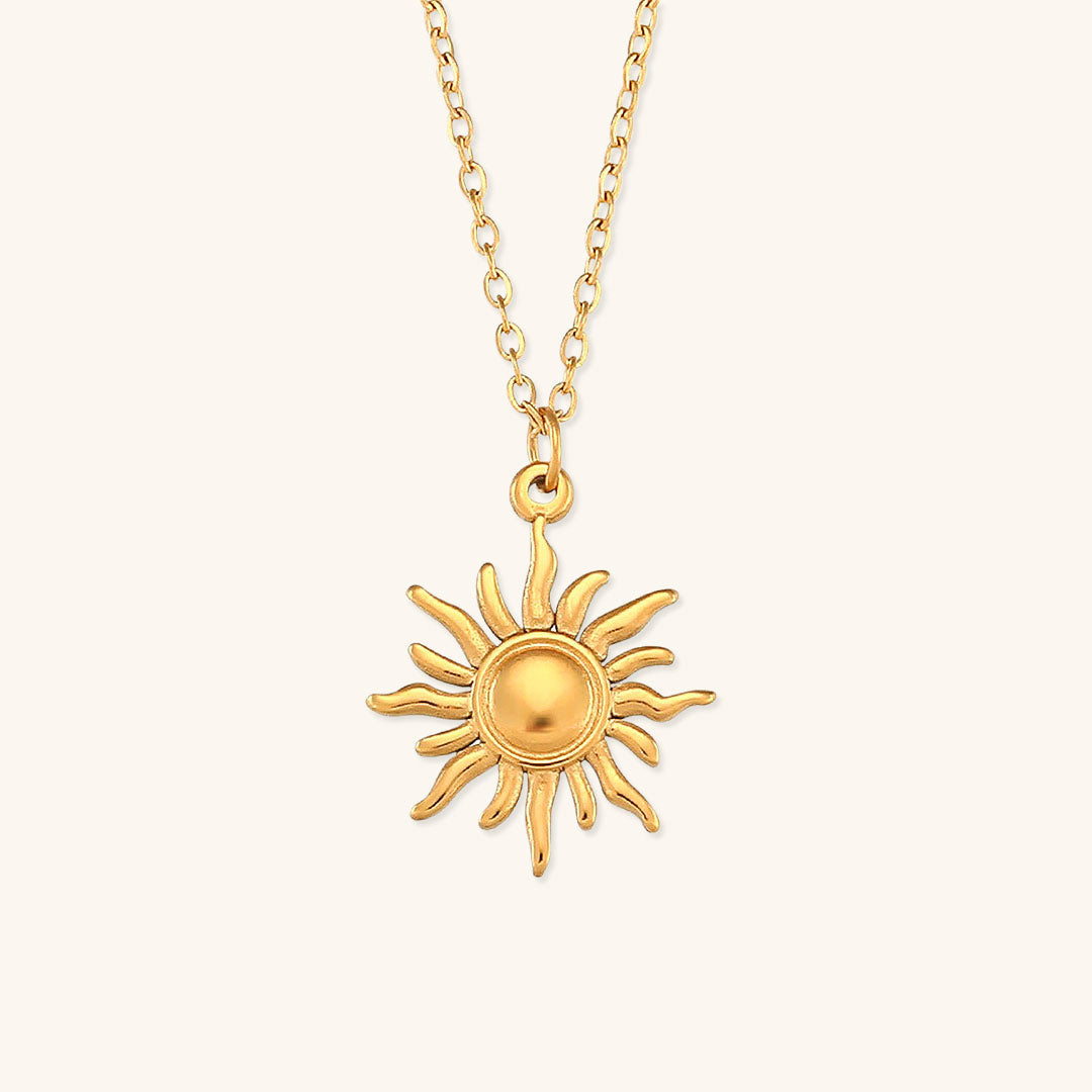 Eliora Gold Solhalskjede - Solskinnsdesign