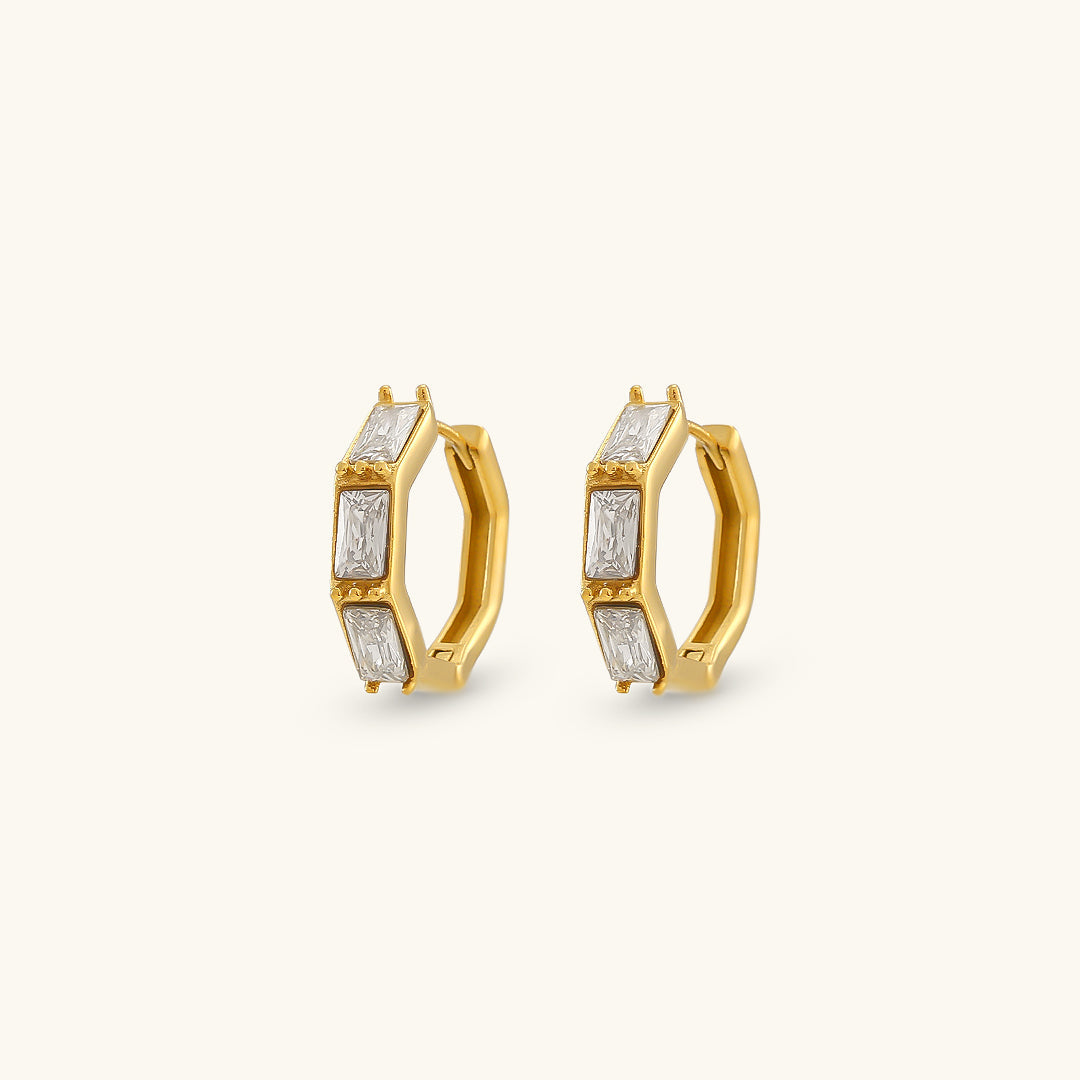 Elira Diamant Hoop Earrings