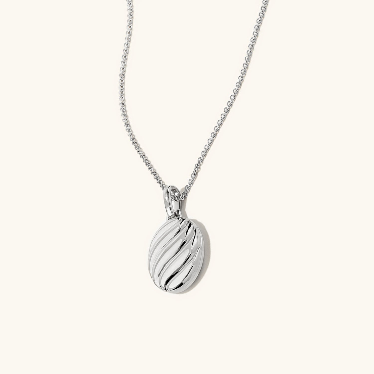 Linda Gull Croissant Necklace