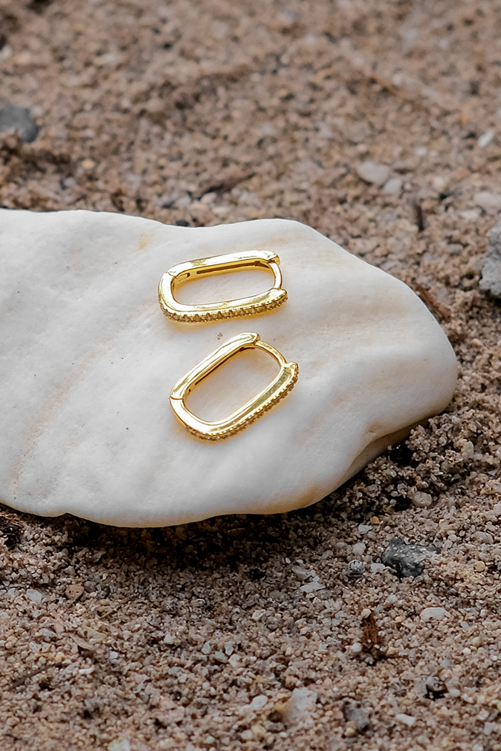 Ovale Melissa Øreringe