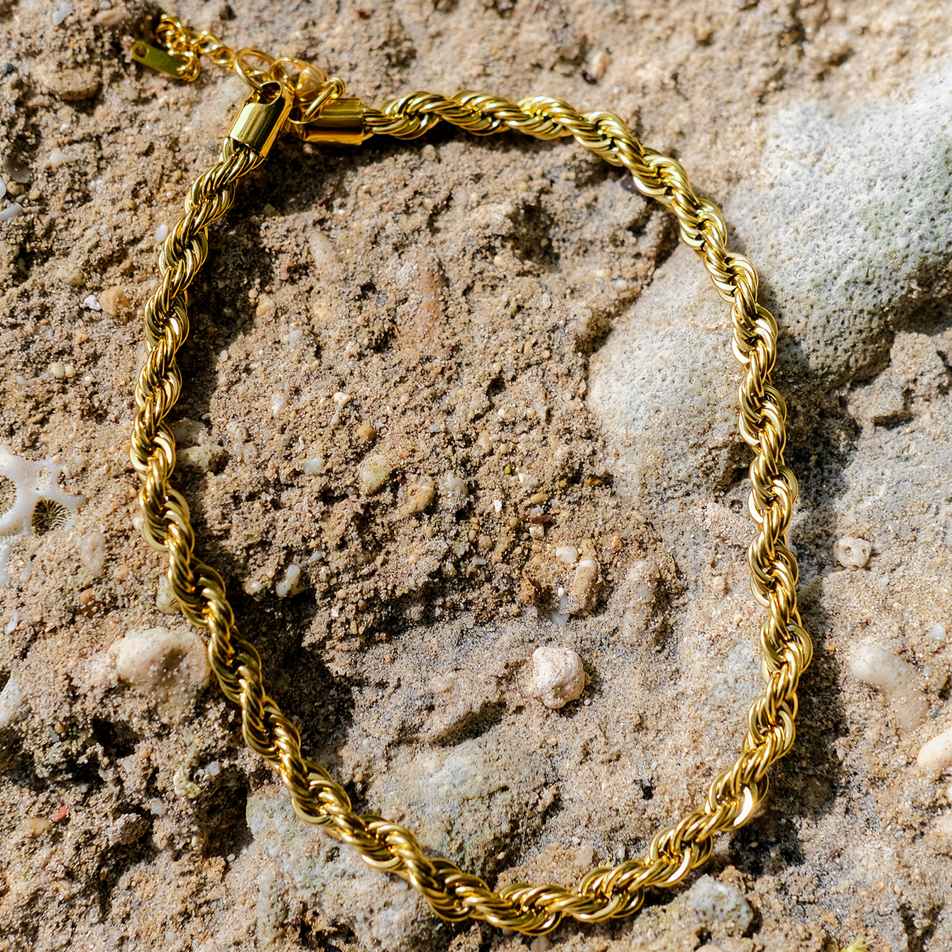 Twisted Gold Mila Necklace
