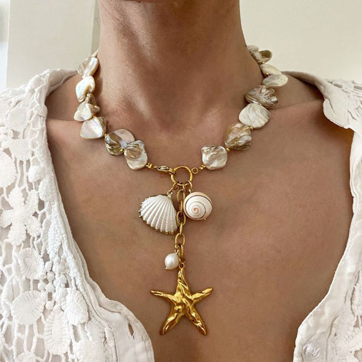 Seafarer-Inspired Pendant Necklace