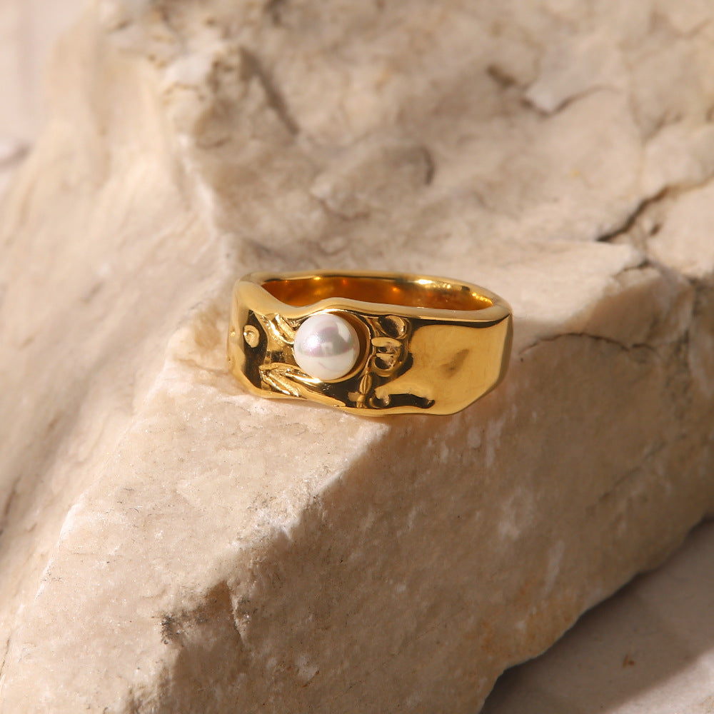 Cerulia Sea Water Pearl Ring
