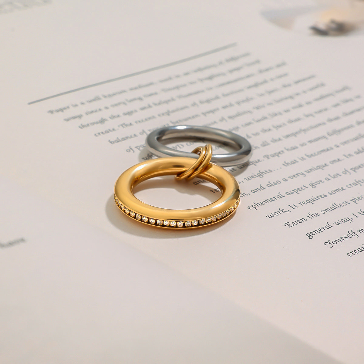 Claire To-Farget Stacking Ring