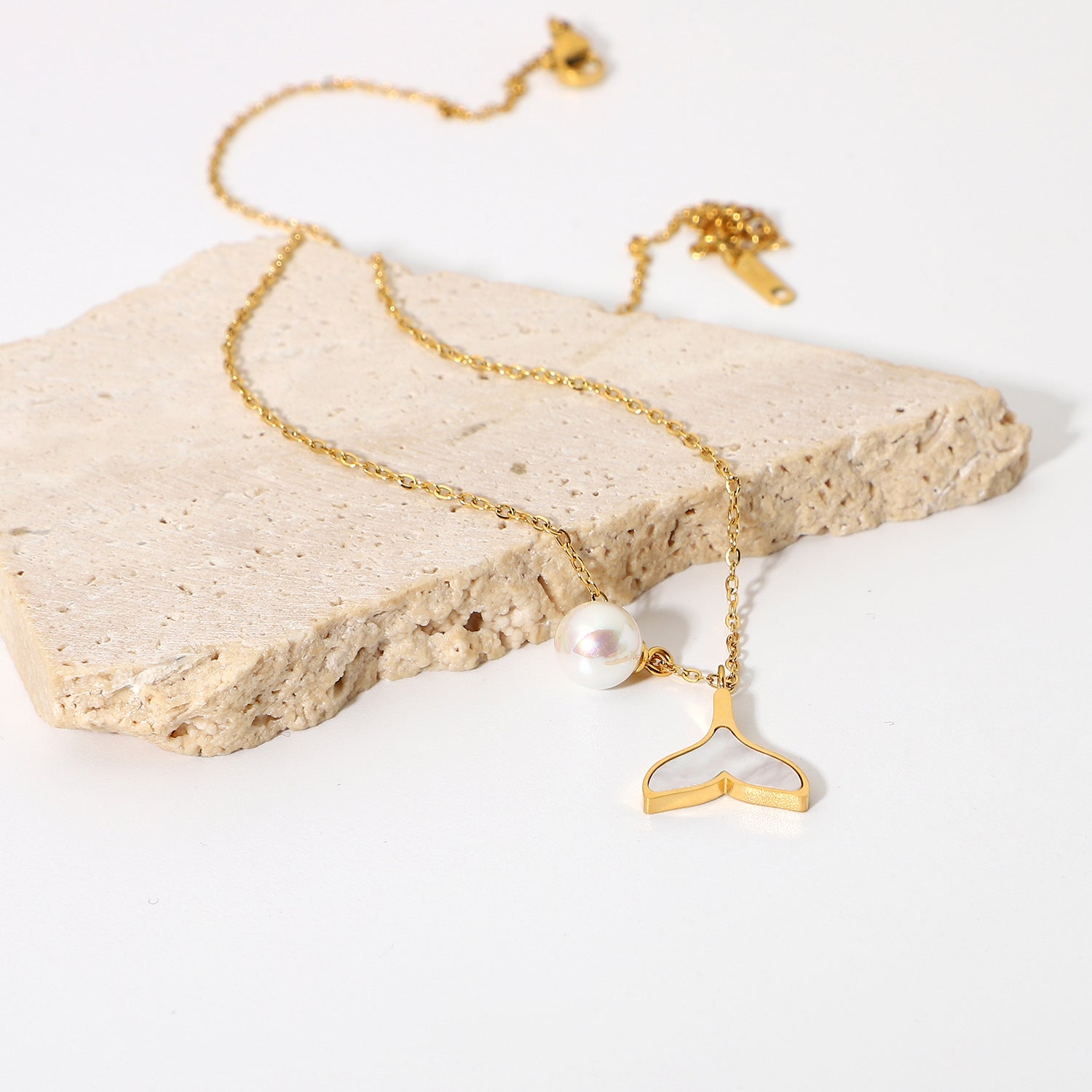 Enchanting Freshwater Pearl Mermaid Necklace