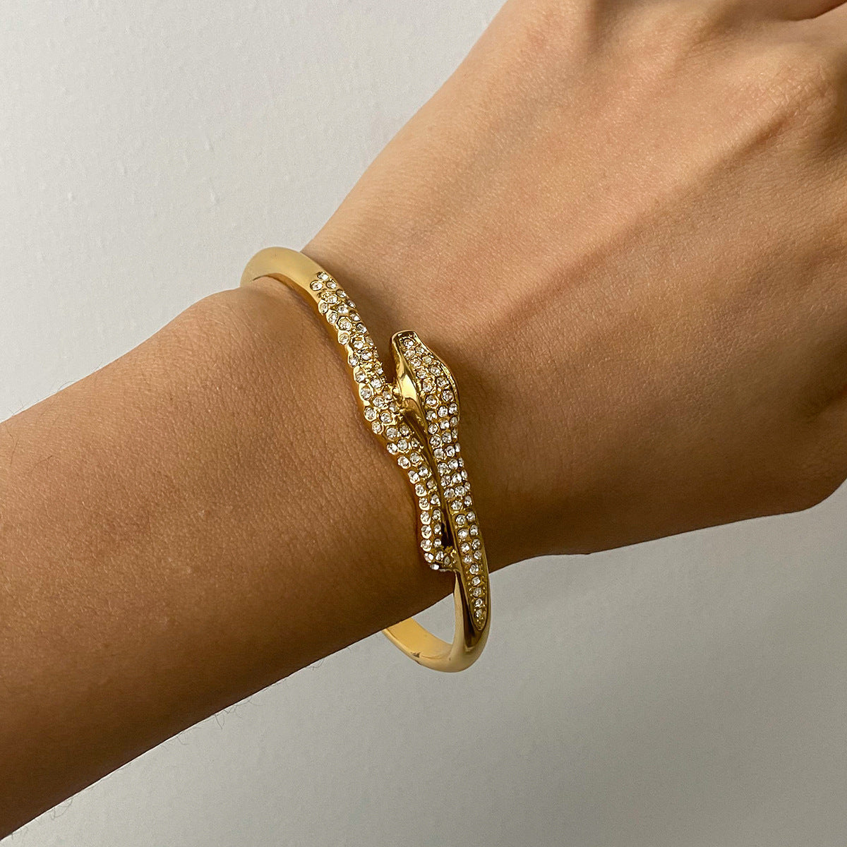 Rosalee Serpentine Diamond Bracelet