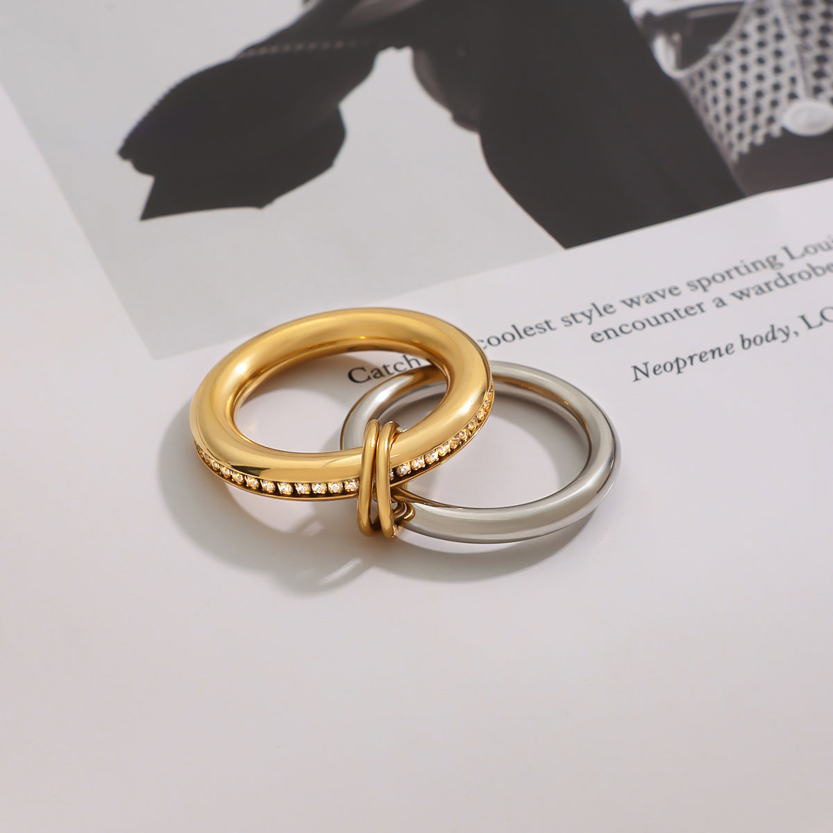 Claire To-Farget Stacking Ring