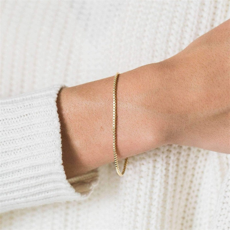 Victoria Gullkjede Bracelet