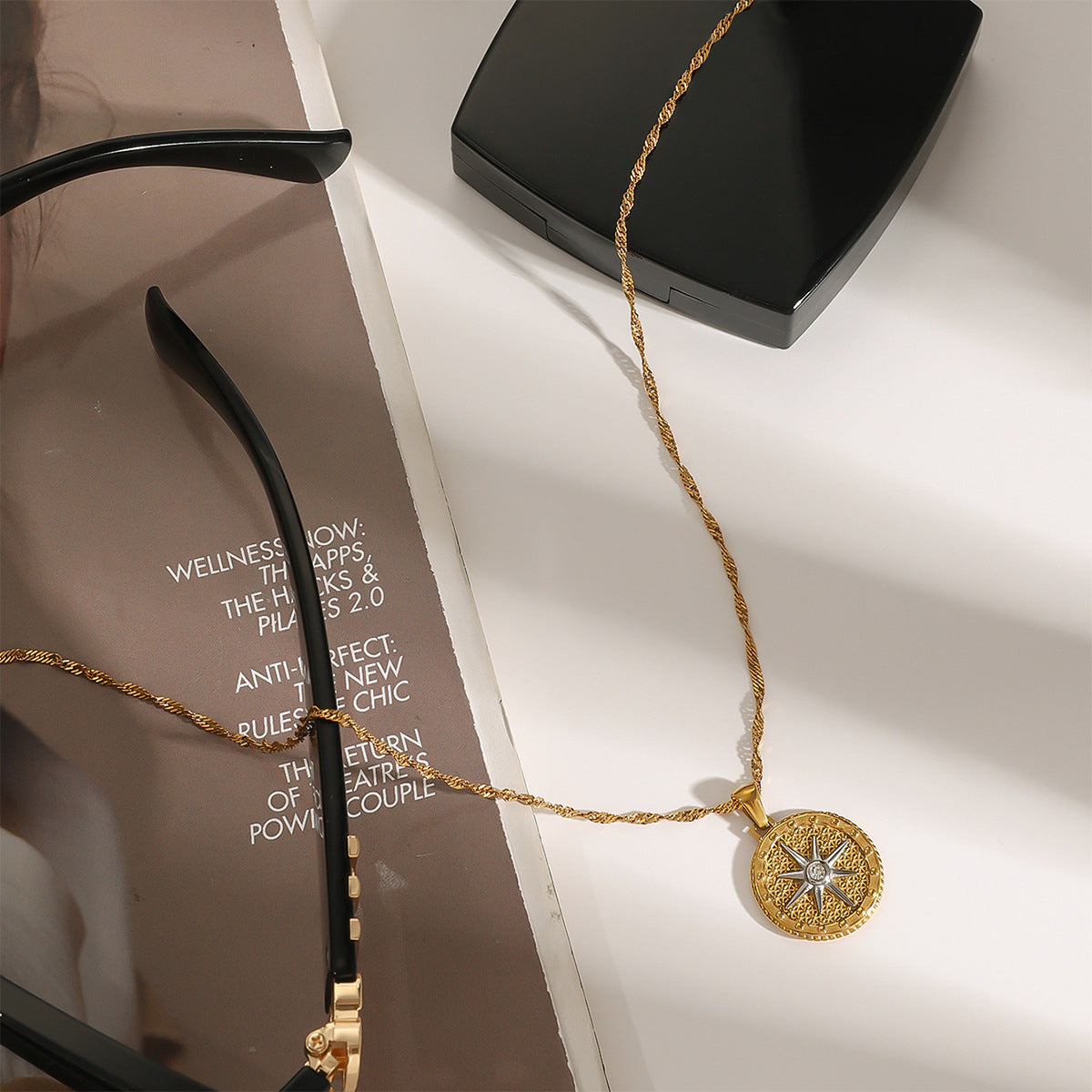 Parker Gold Star Necklace