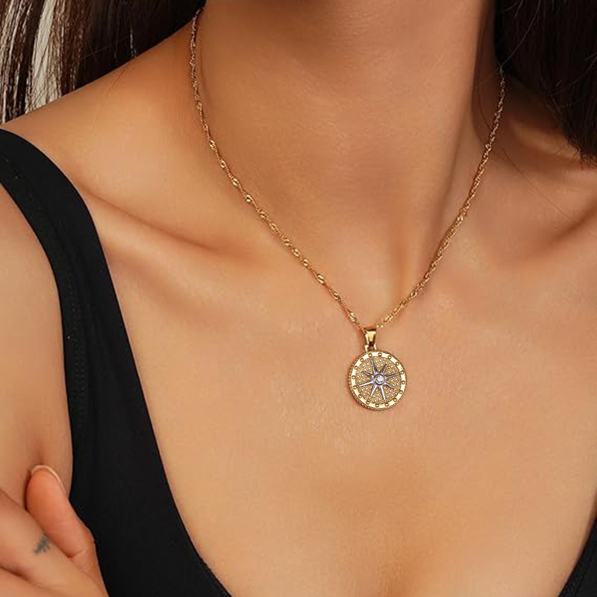 Parker Gold Star Necklace