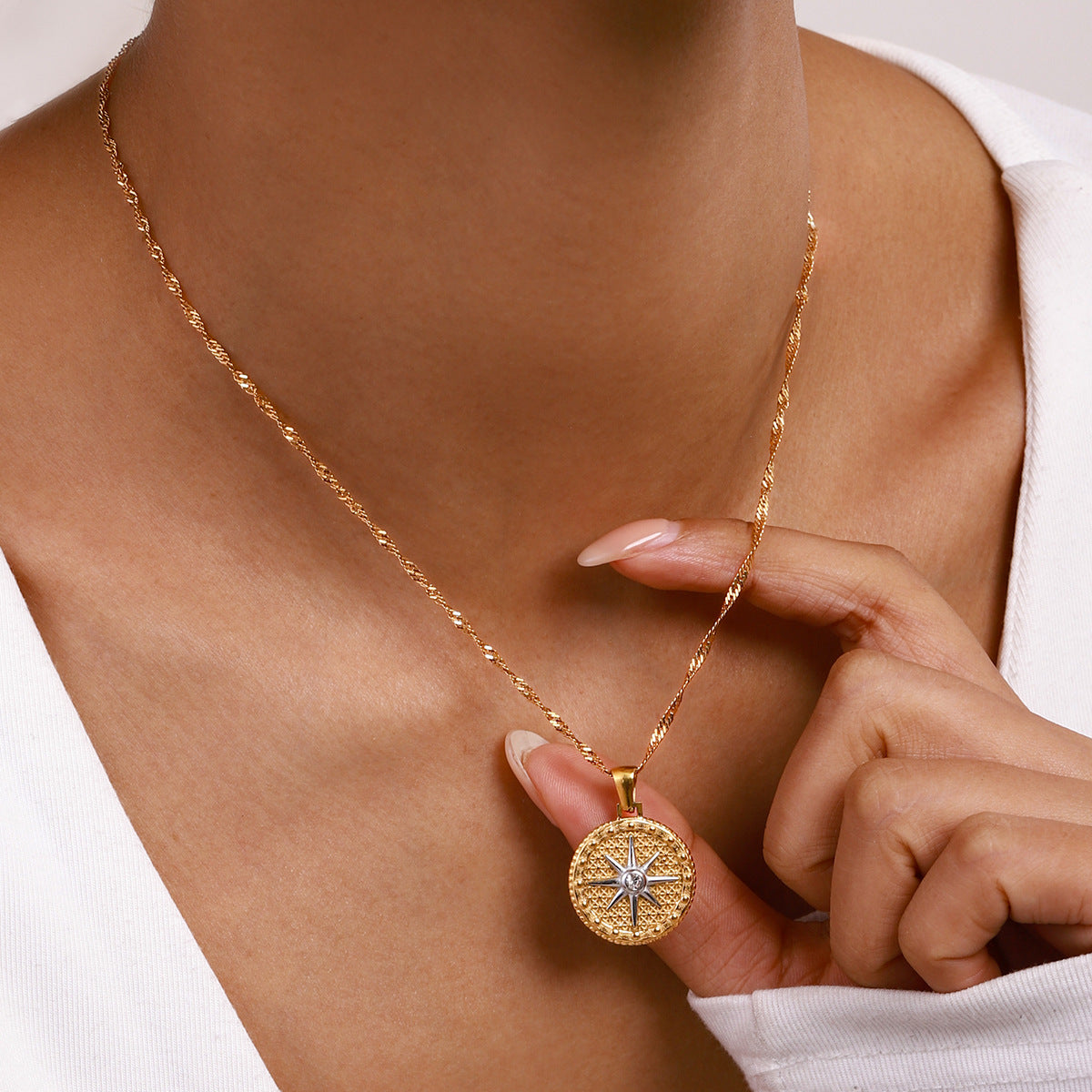 Parker Gold Star Necklace