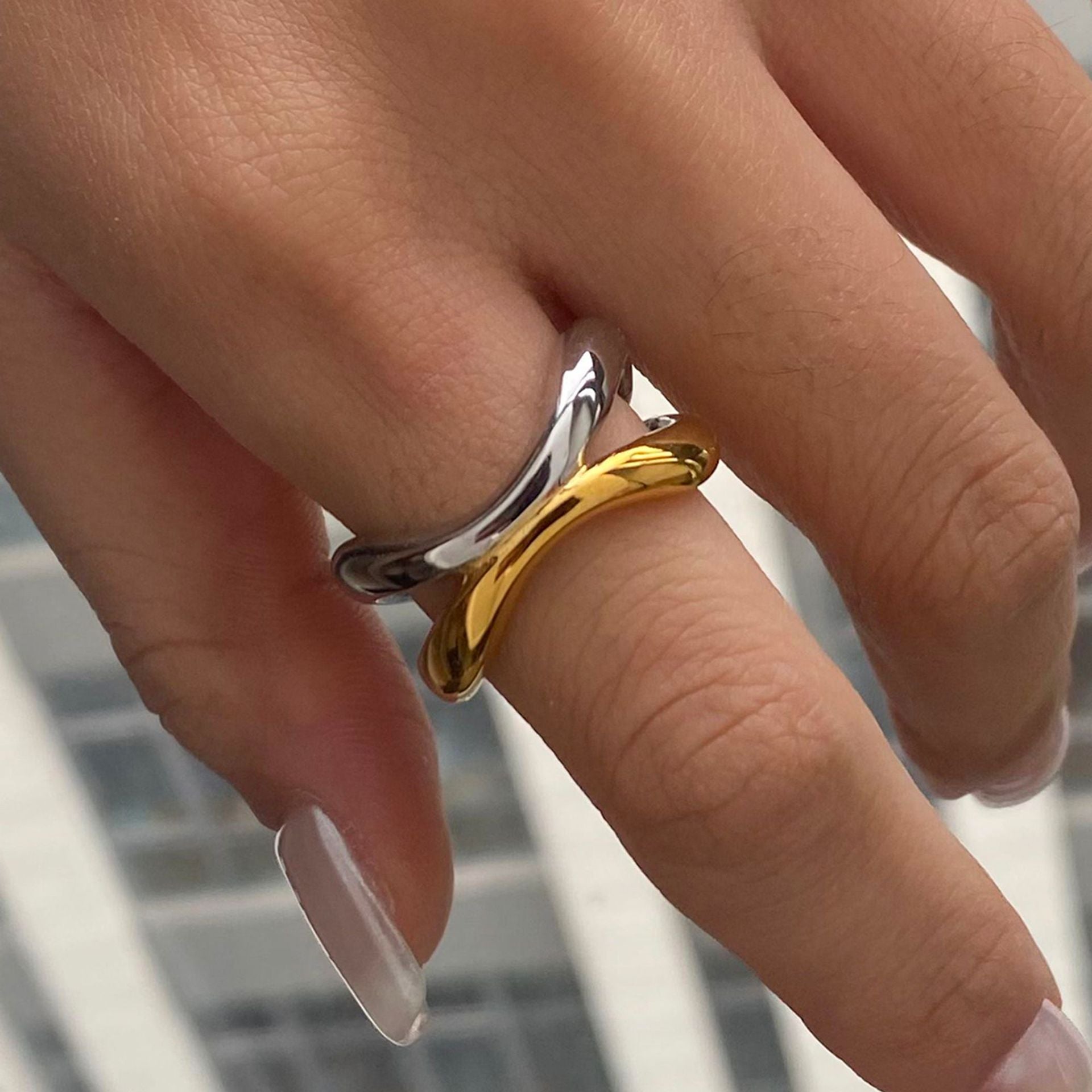Deanna Gold Braided Ring