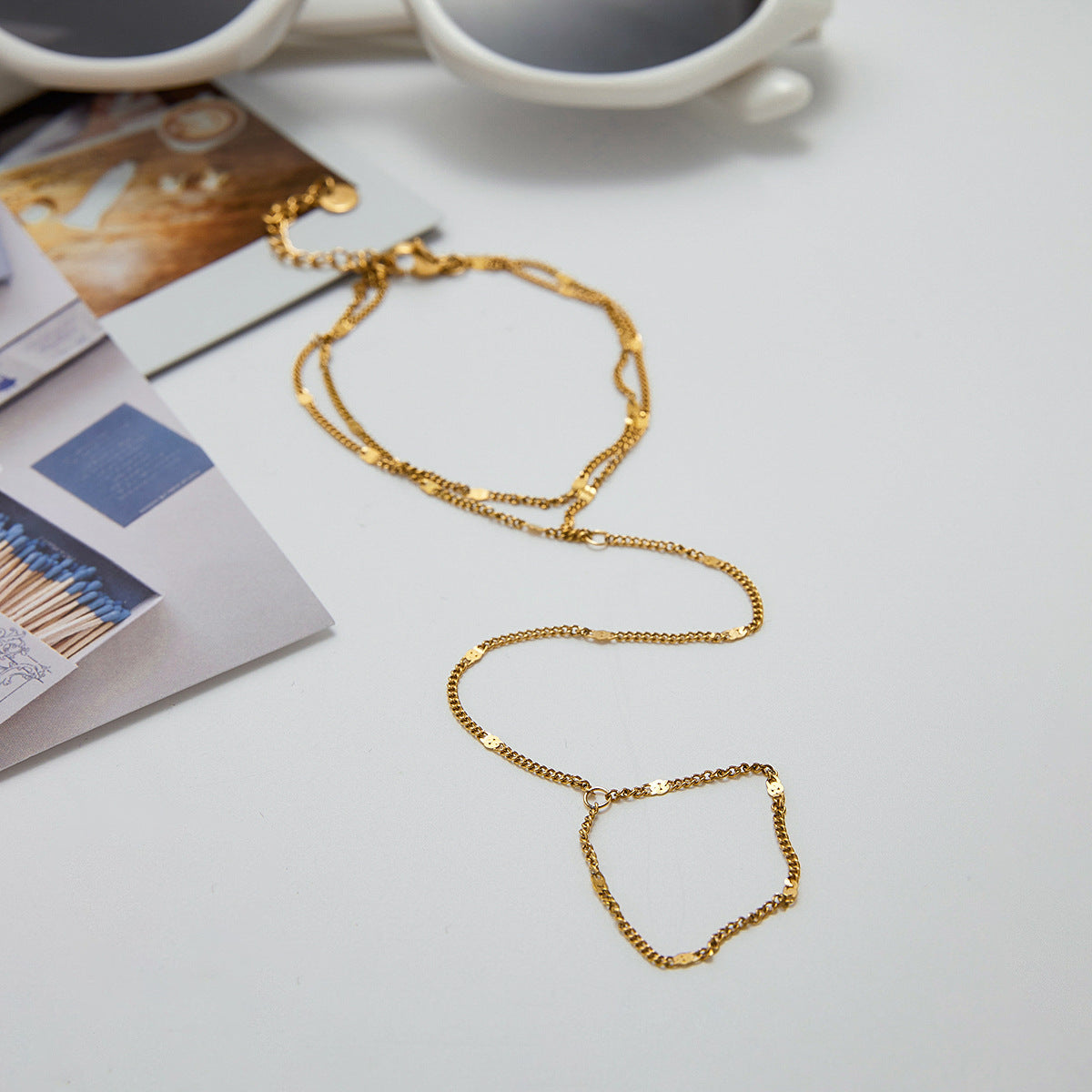 Golden Hand Chain by Mimi