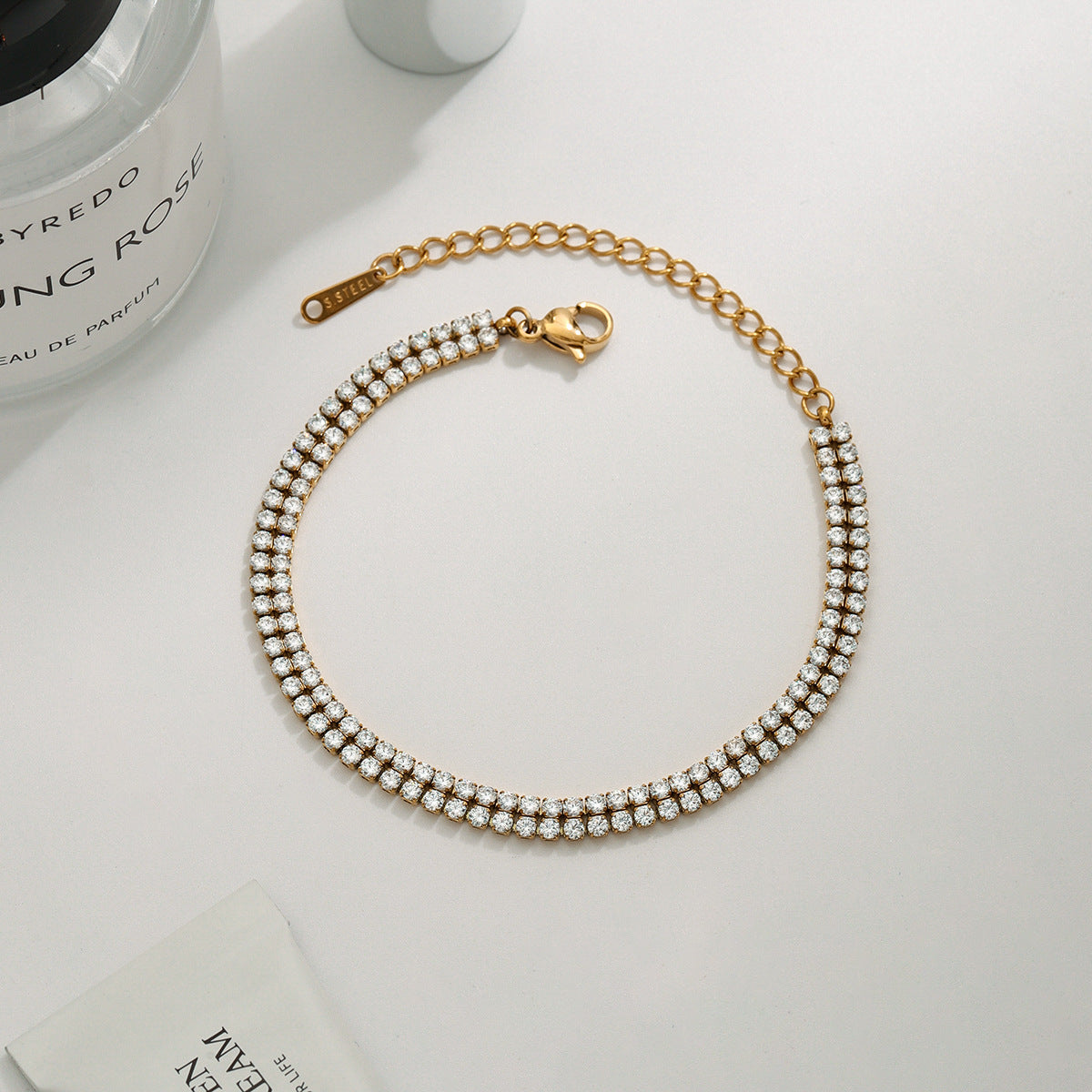 Celene Laget Tennis Bracelet
