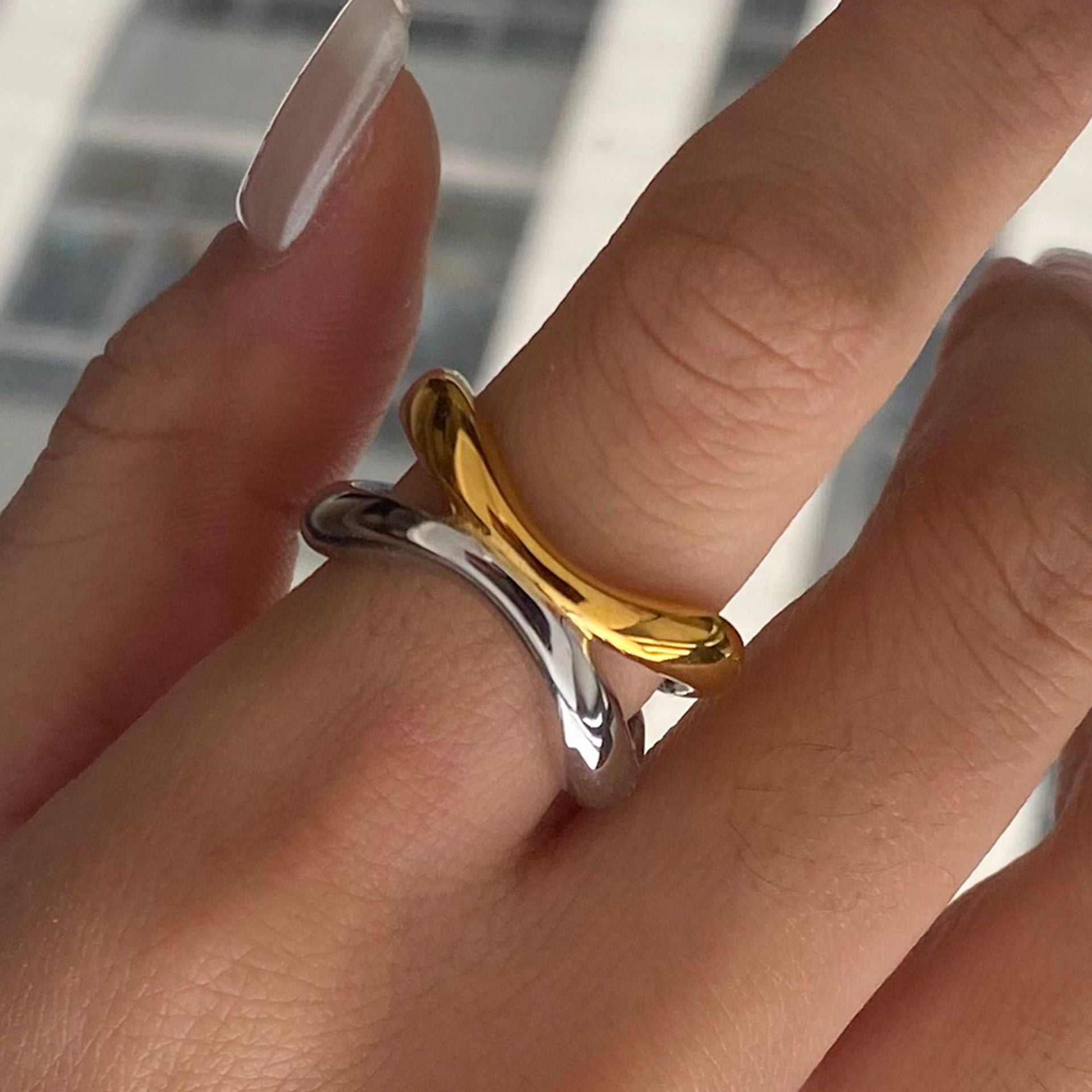 Deanna Gold Braided Ring