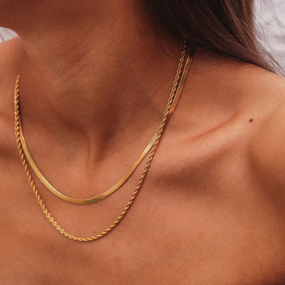 Hailey Laget Gold Necklace