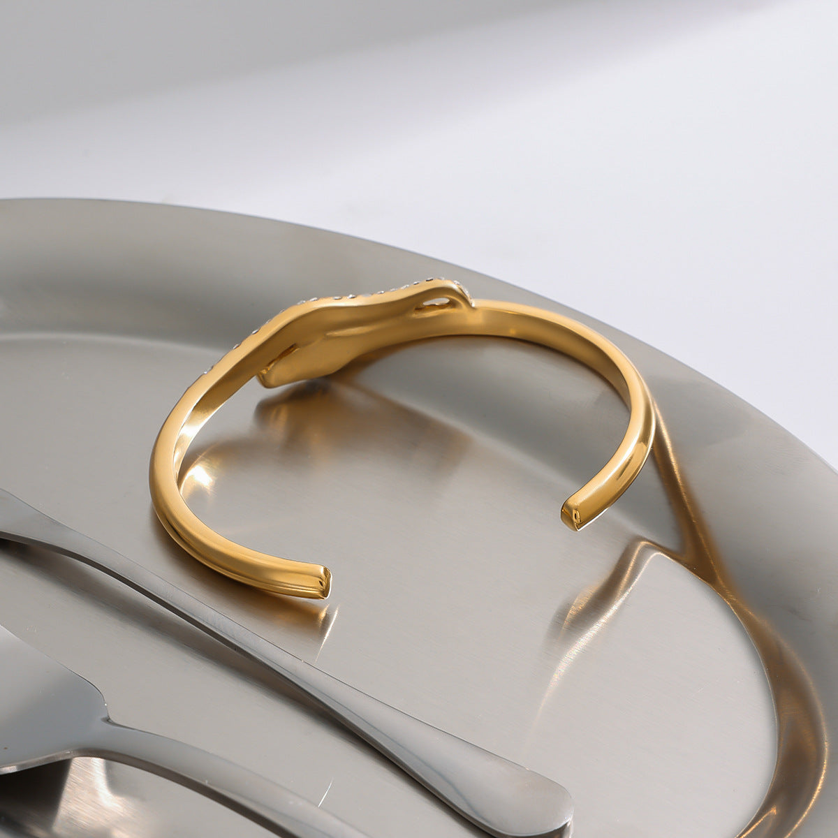 Rosalee Serpentine Diamond Bracelet