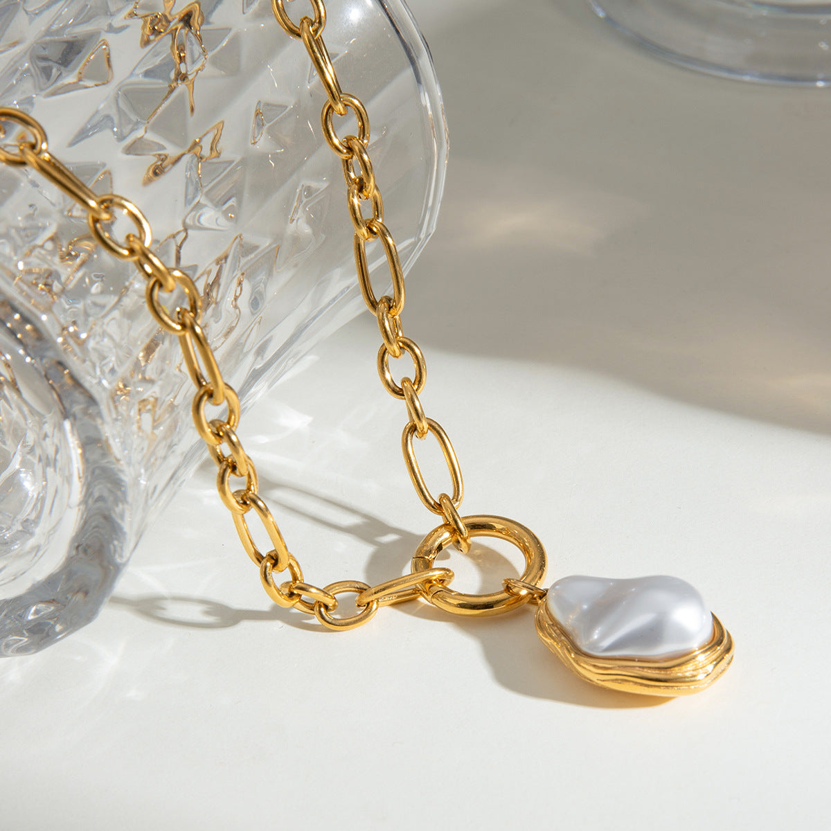 Shelby Pearl Charm Pendant