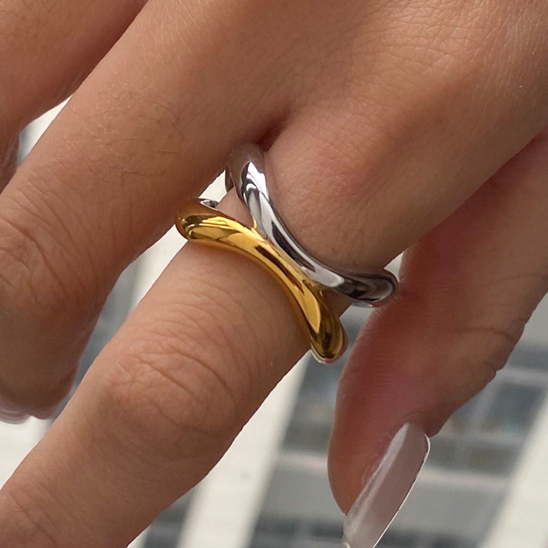 Deanna Gold Braided Ring