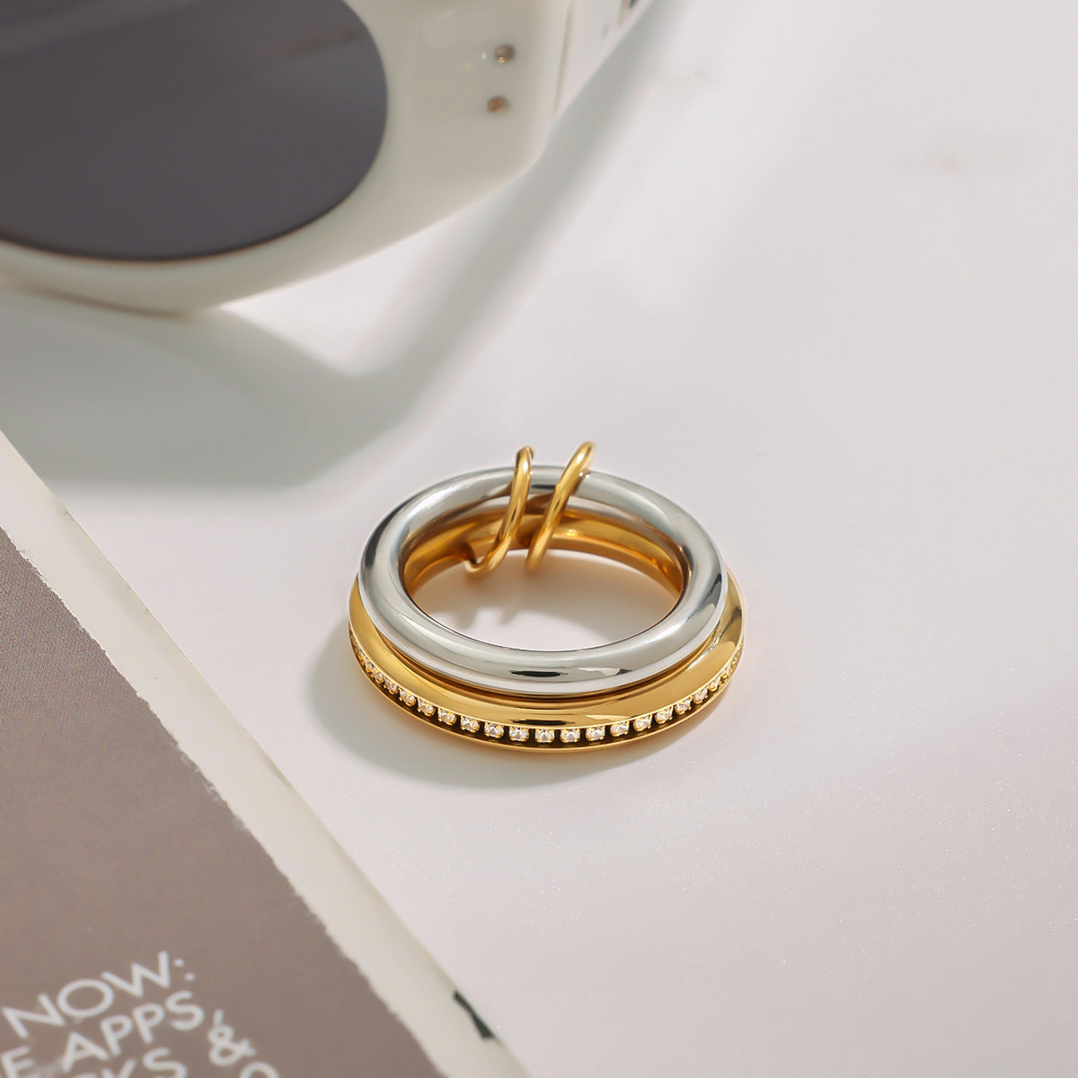 Claire To-Farget Stacking Ring