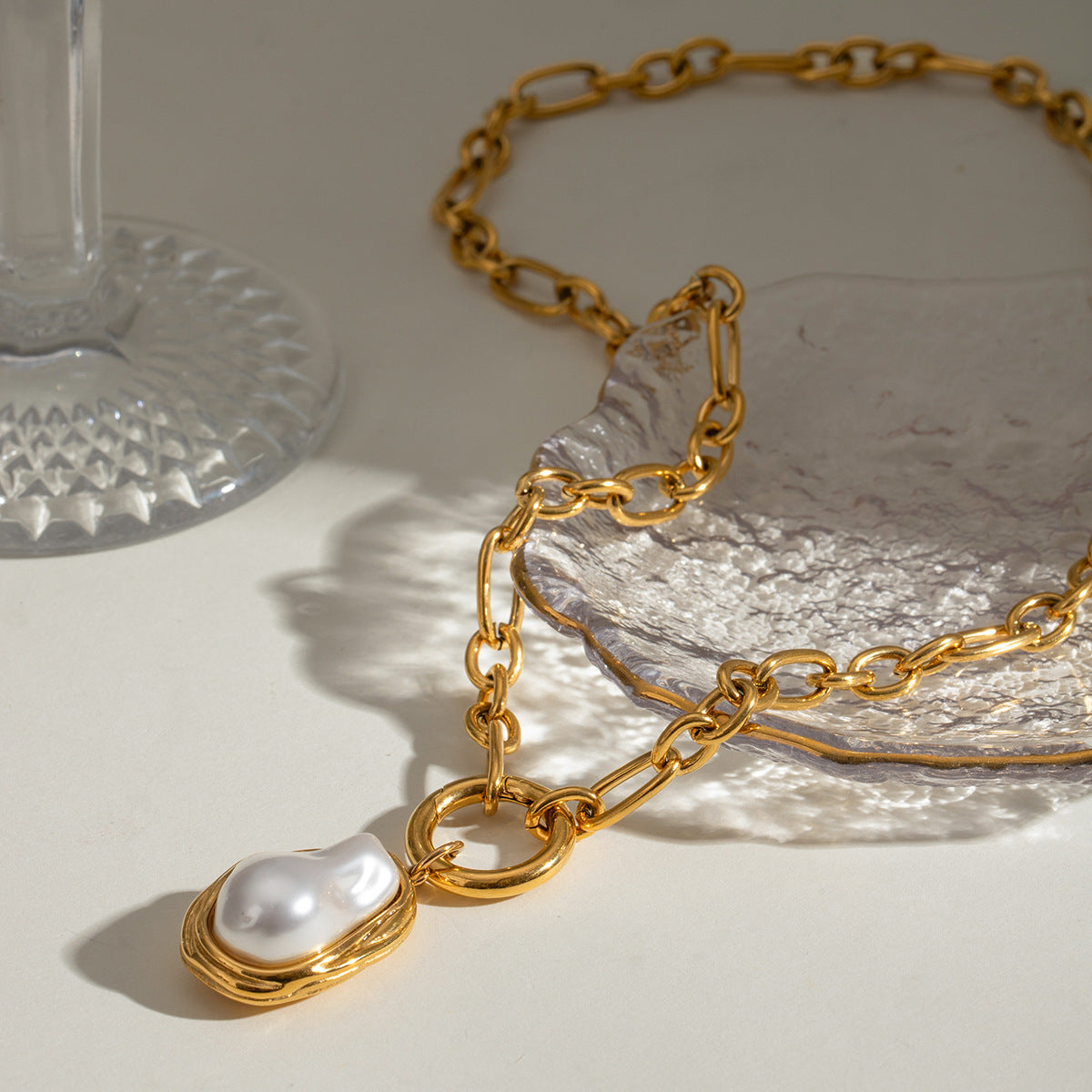 Shelby Pearl Charm Pendant