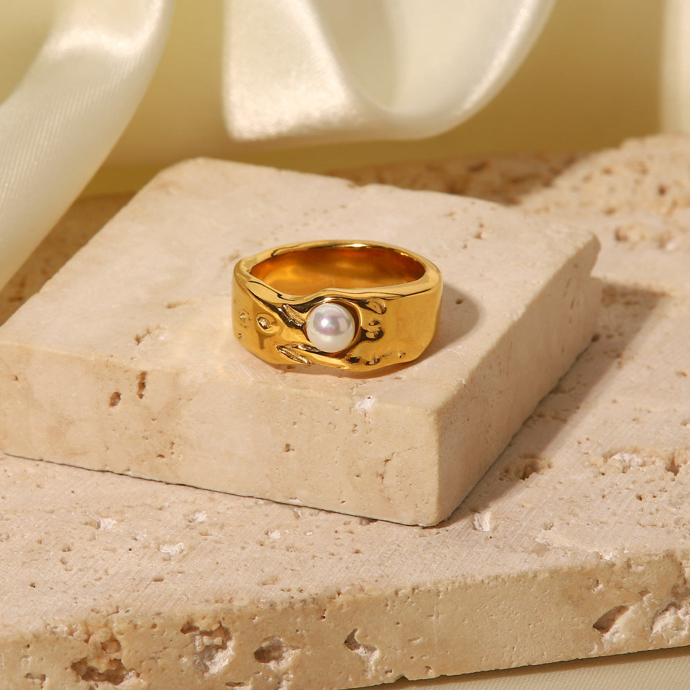 Cerulia Sea Water Pearl Ring