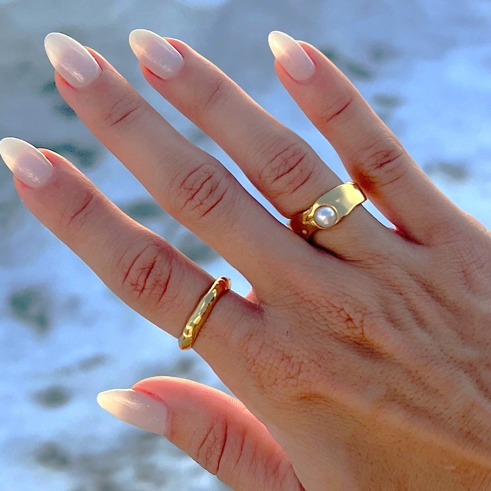 Cerulia Sea Water Pearl Ring