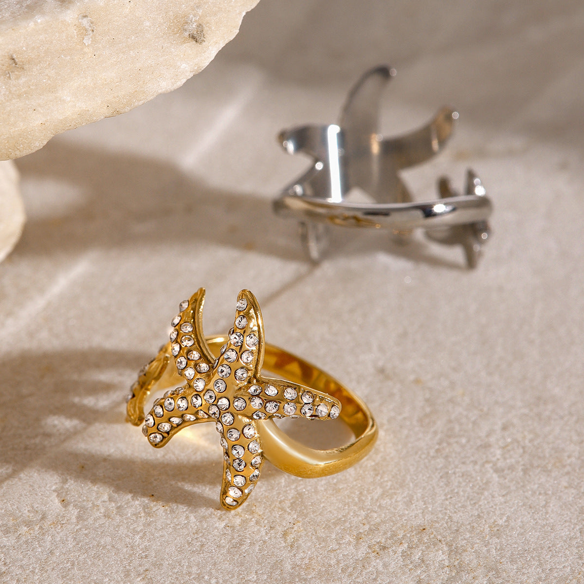 Marina Stjernesjøstjerne Diamond Ring