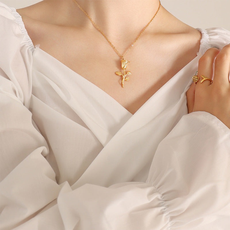 Celia Necklace with Pendant