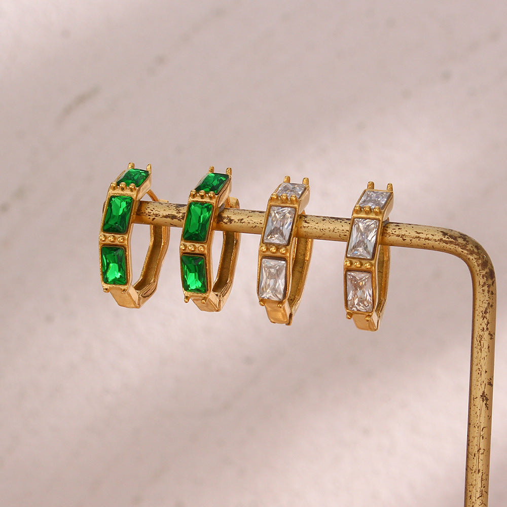 Elira Diamant Hoop Earrings