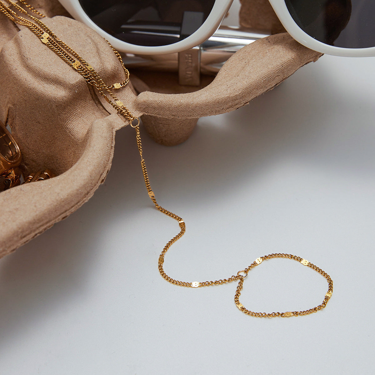 Golden Hand Chain by Mimi
