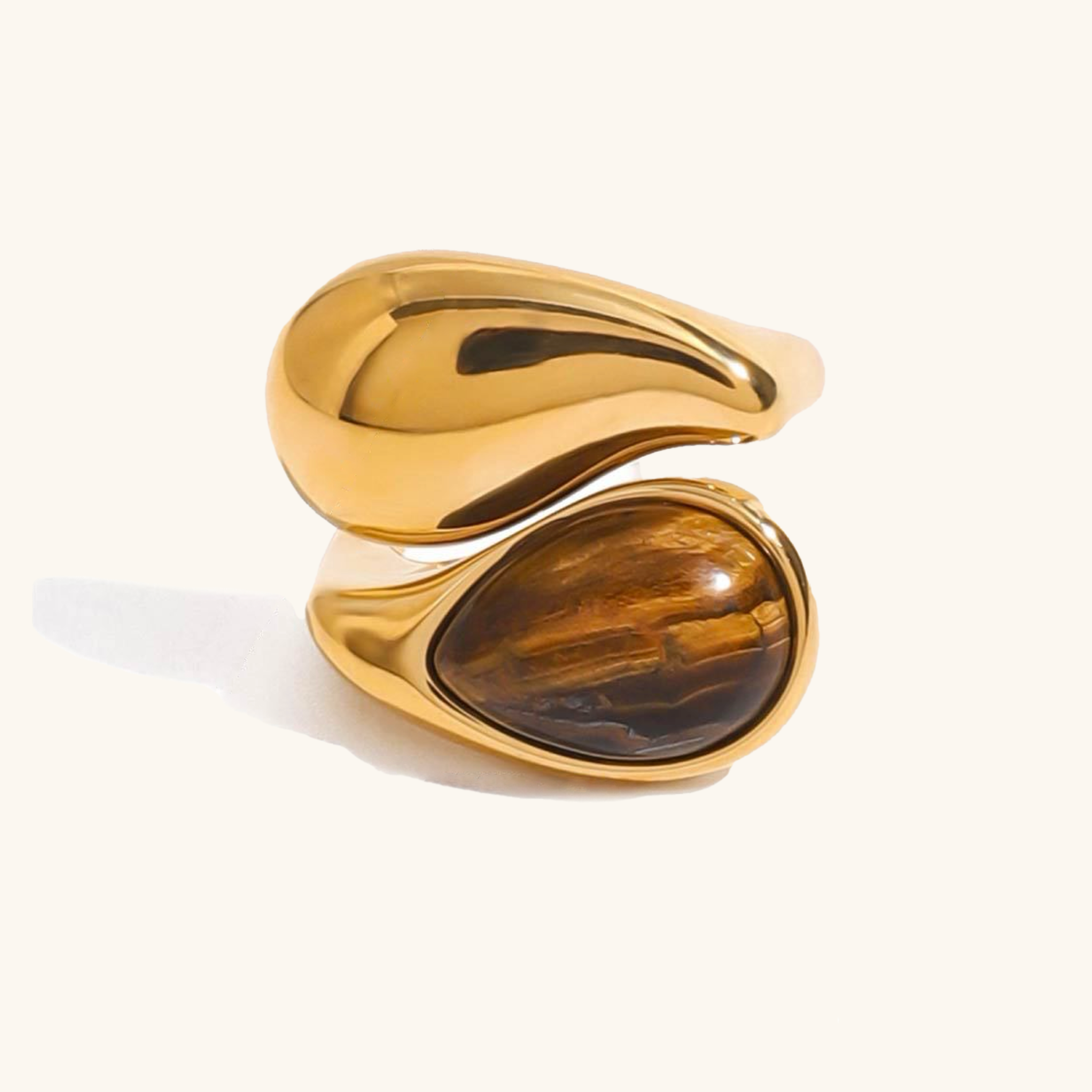 Amber Pearl Mara Ring