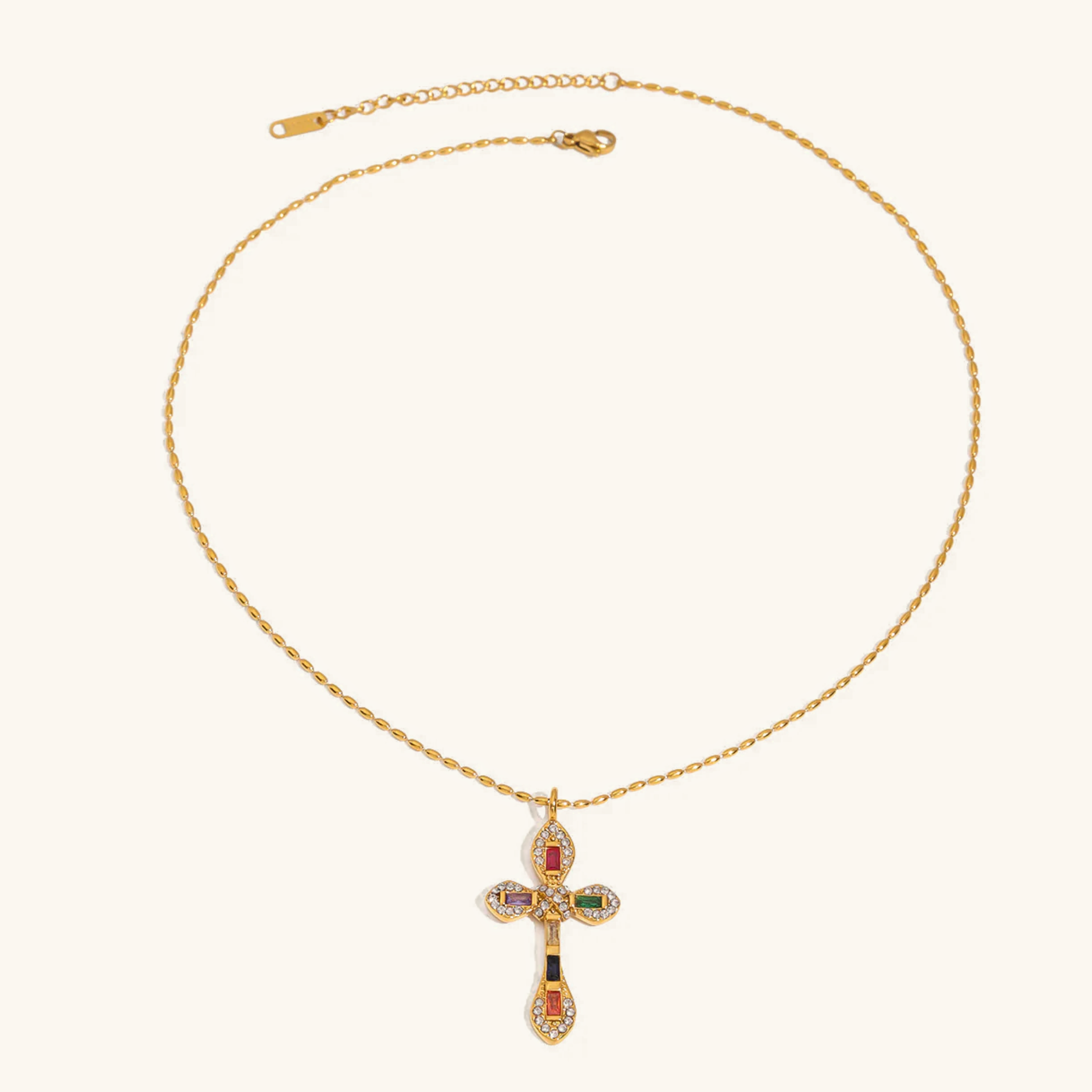 Olea Diamond Cross
