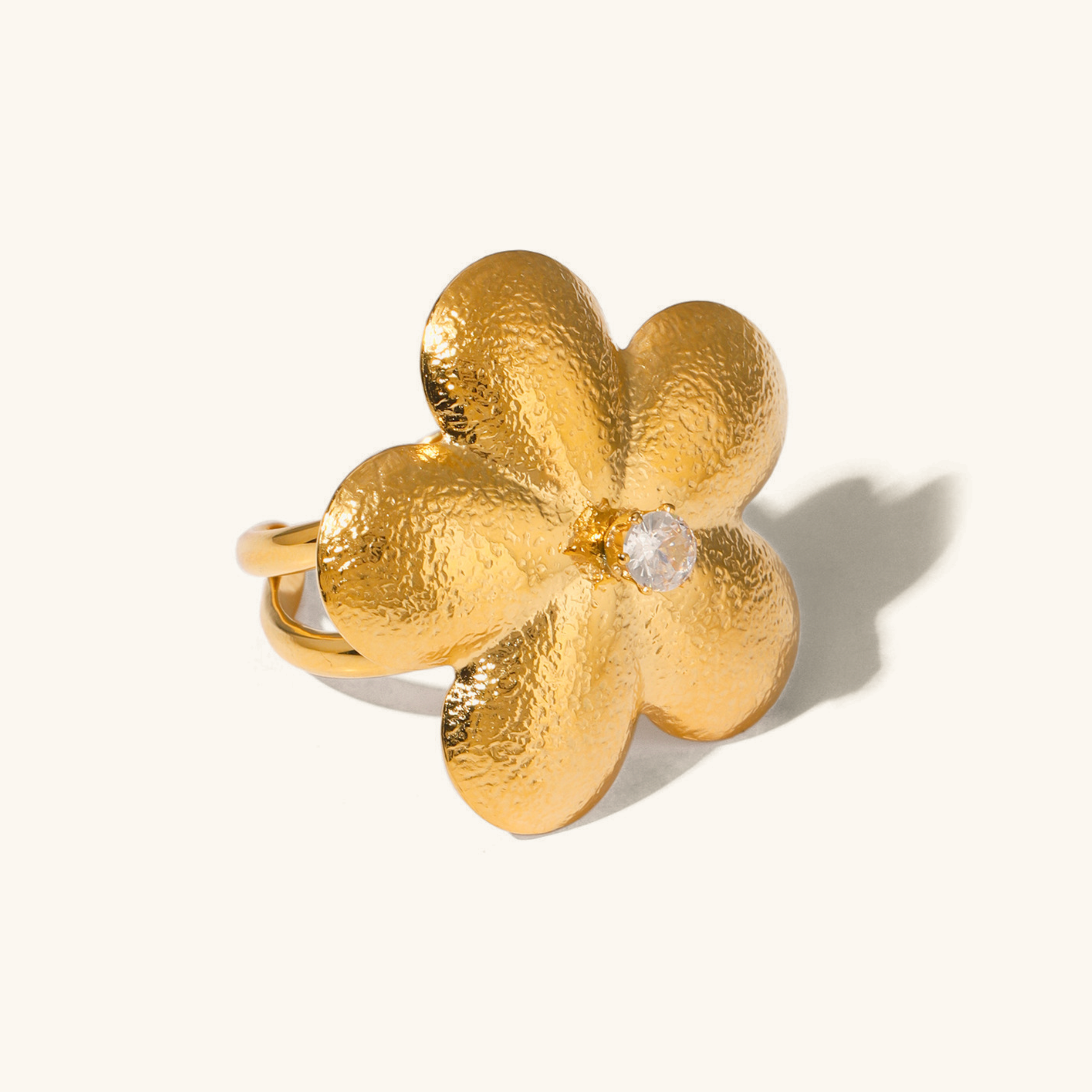 Floral Petal Ring by Gull
