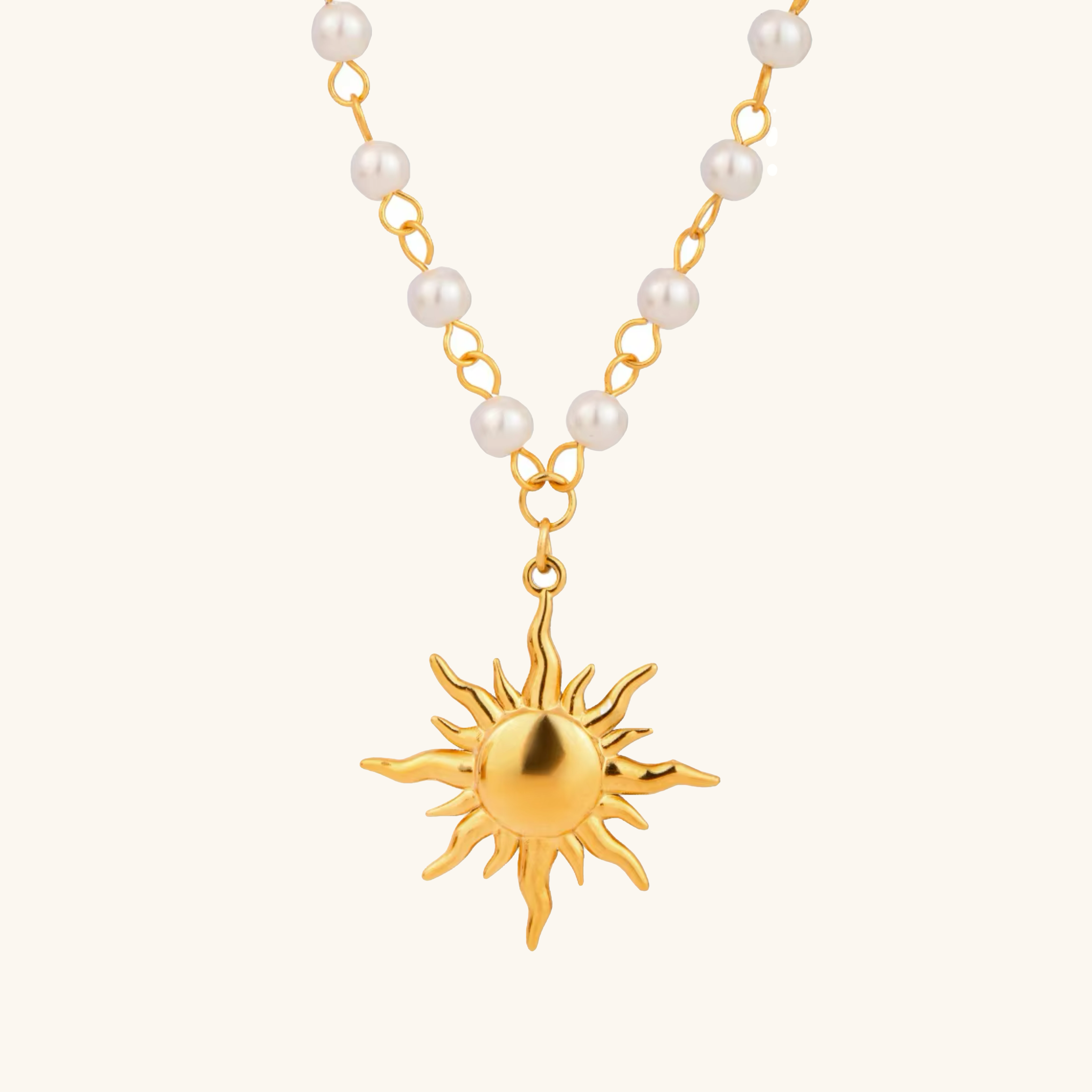 Apollo Sol Pearl Necklace