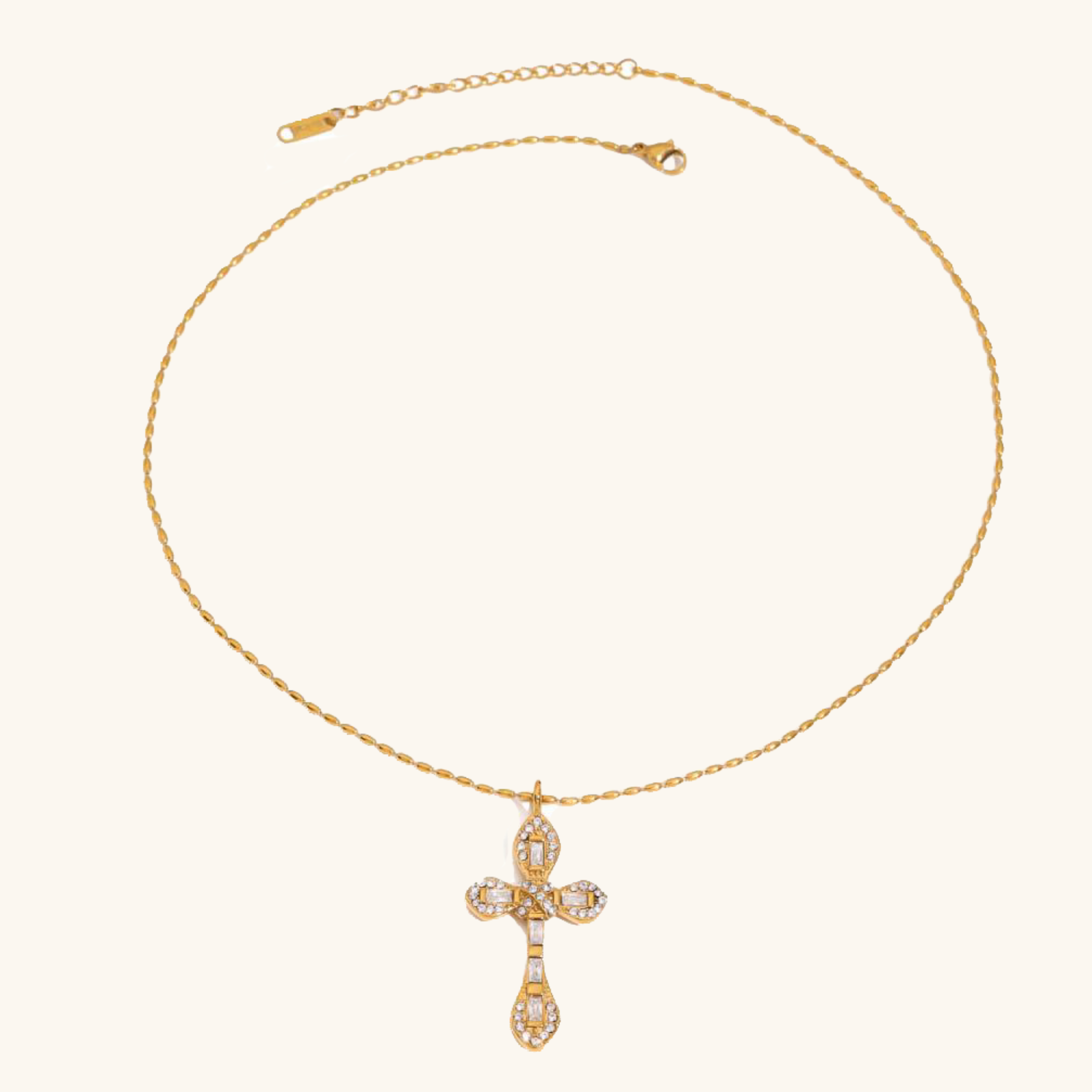 Olea Diamond Cross