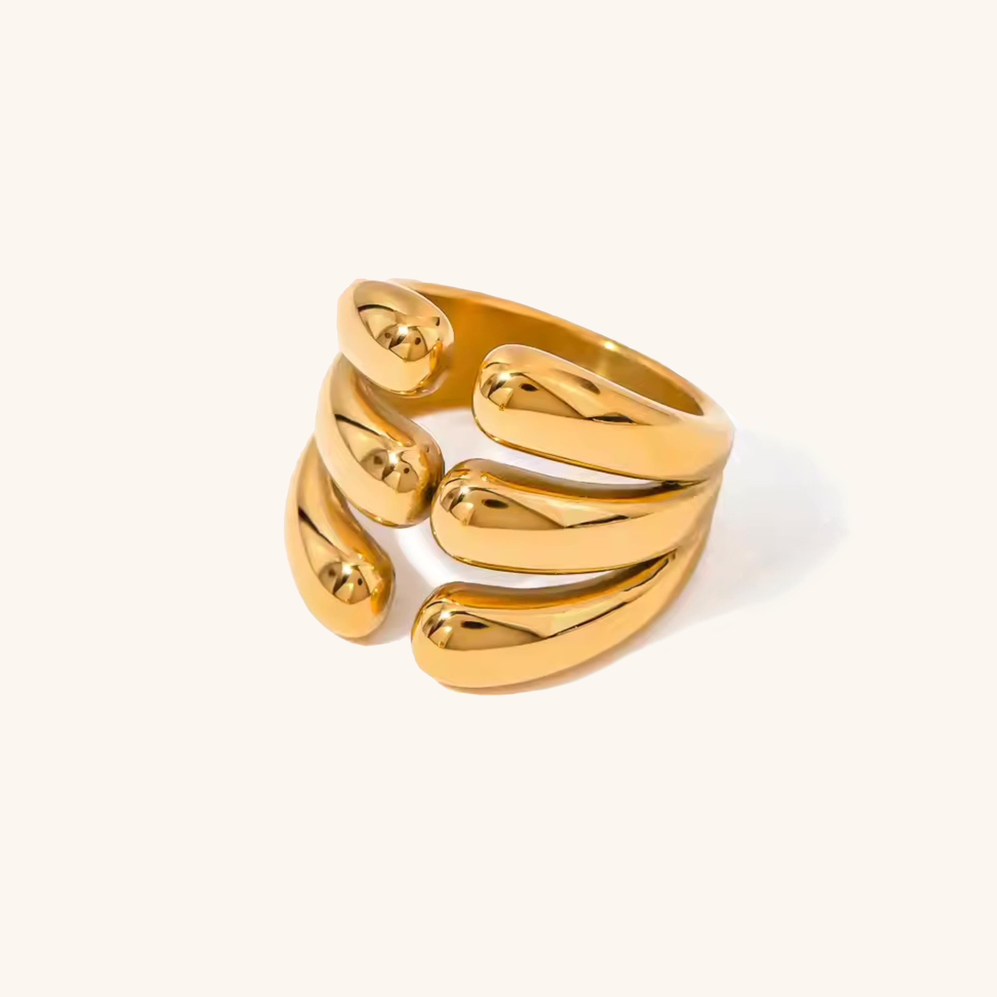 Cassiel Laget Gold Ring