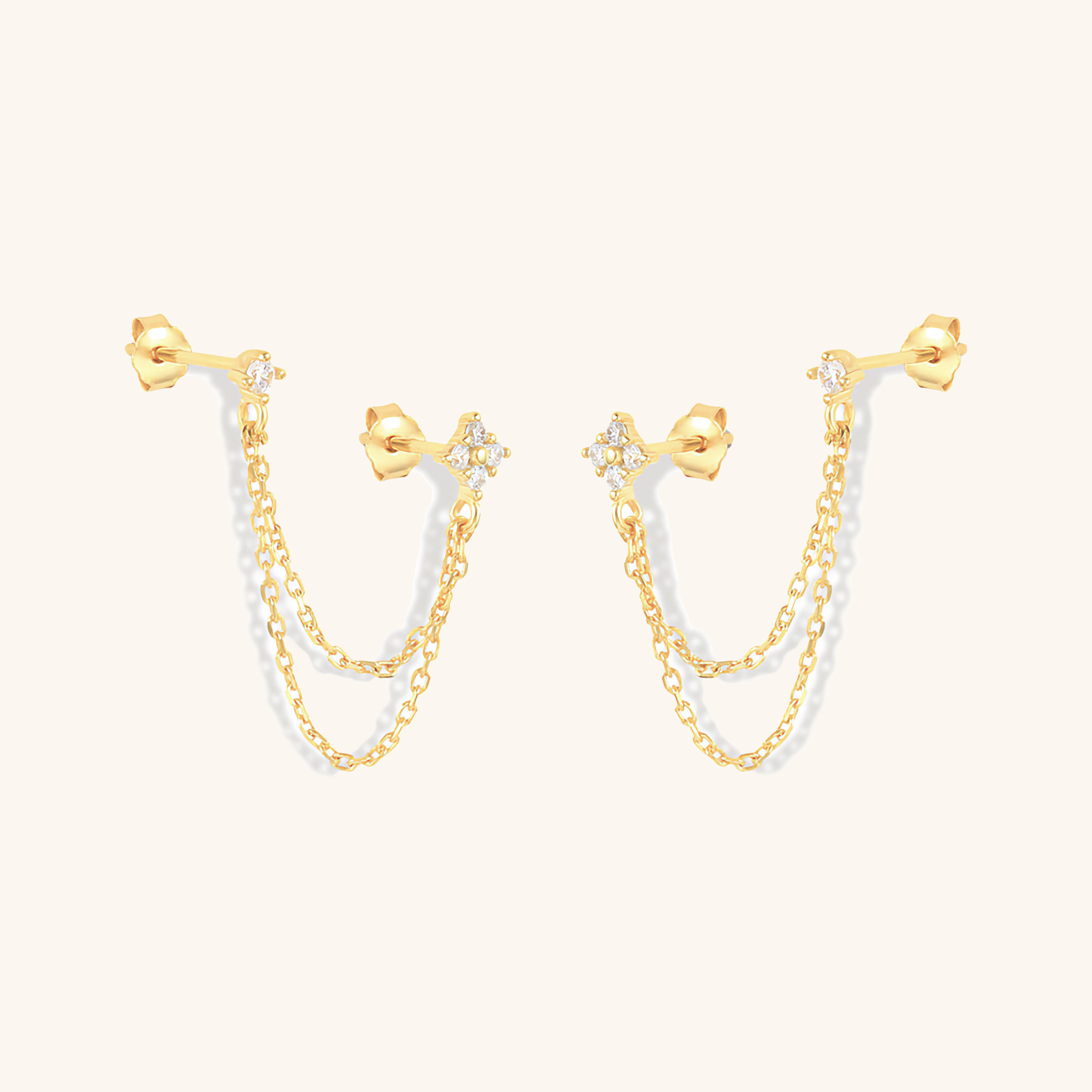 Kendall Diamond Pendant Earrings