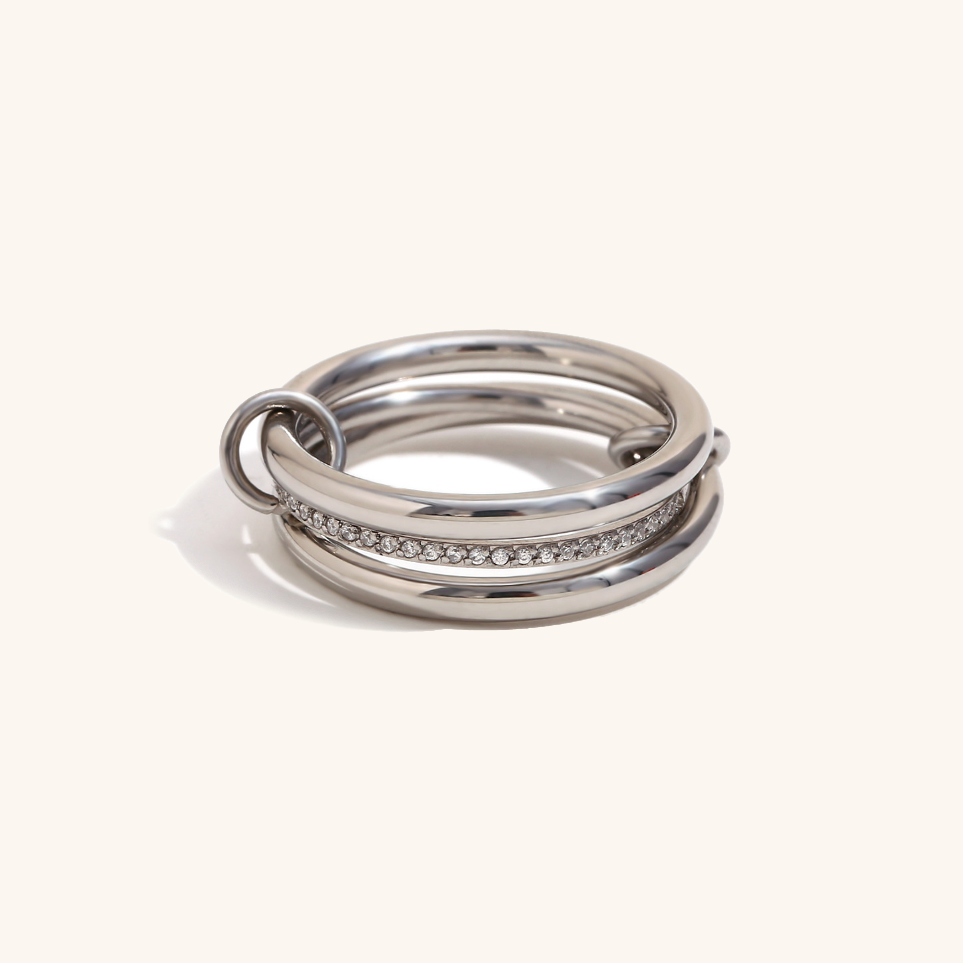 Evadne Stapel Diamantring