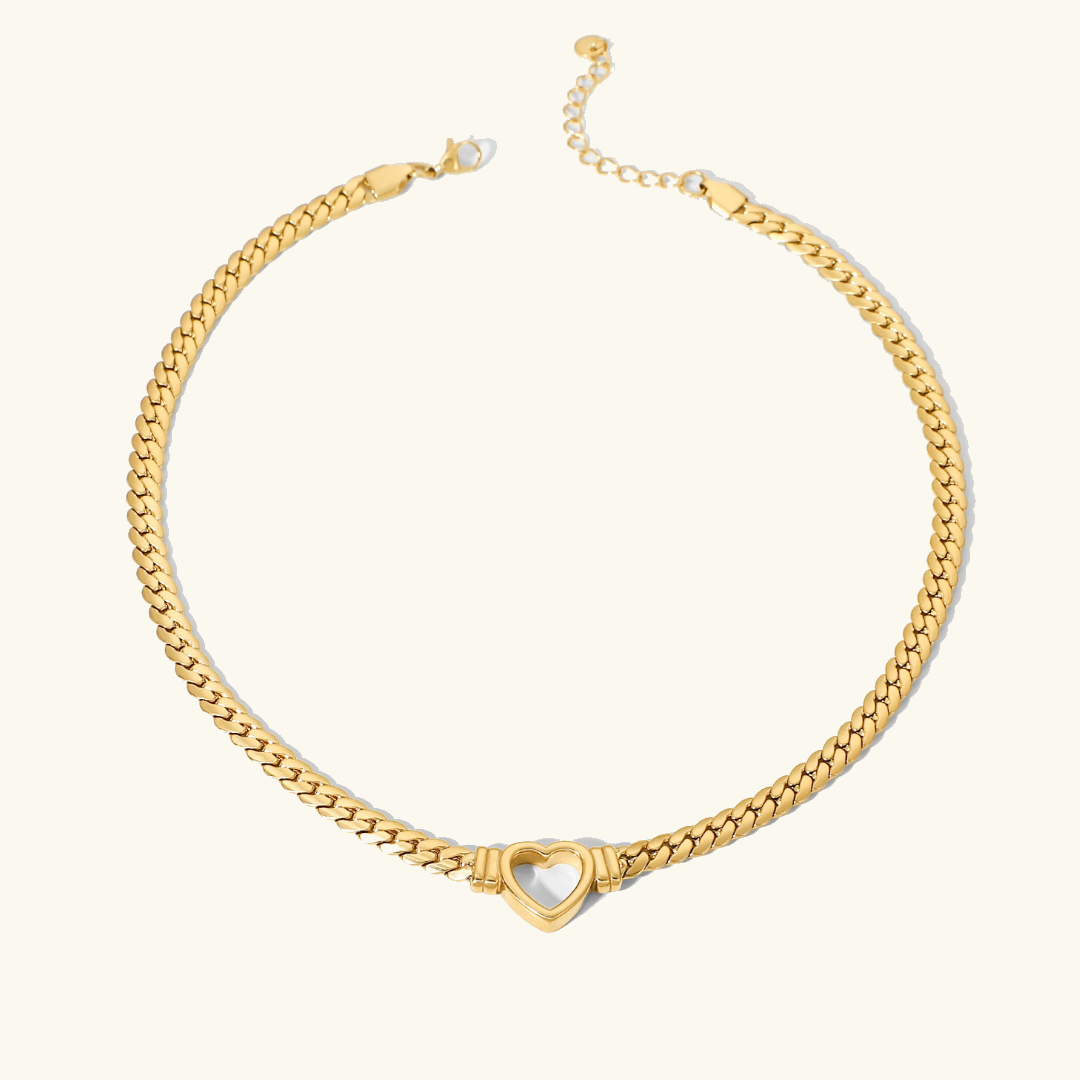 Vali Heart Pendant Choker