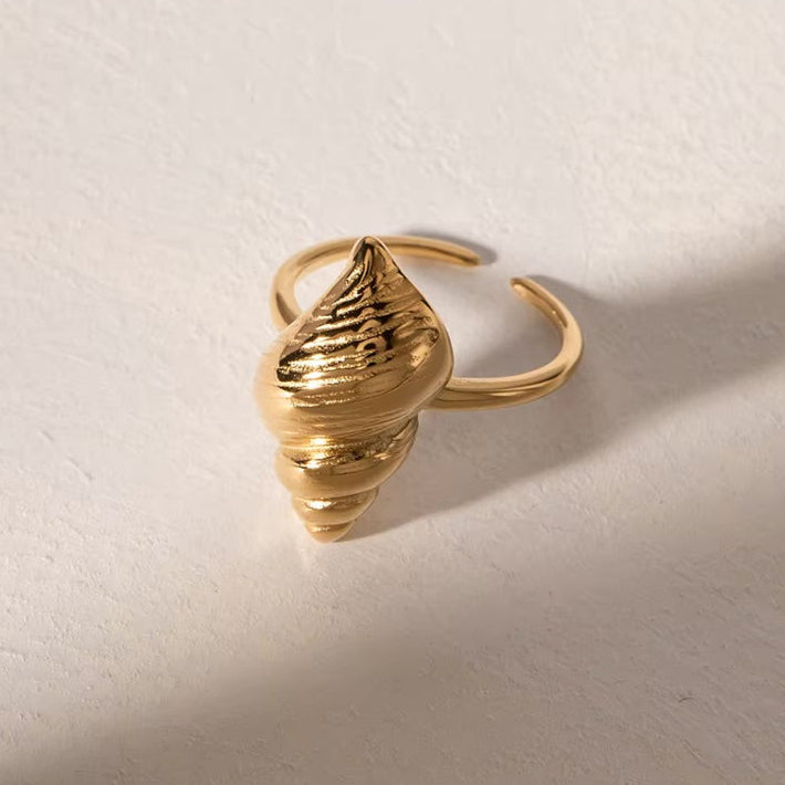 Ohana Havsnigle Gold Ring
