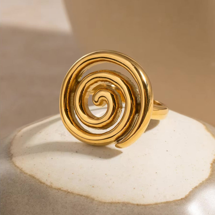 Christy Spiral Ring