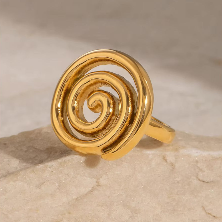 Christy Spiral Ring