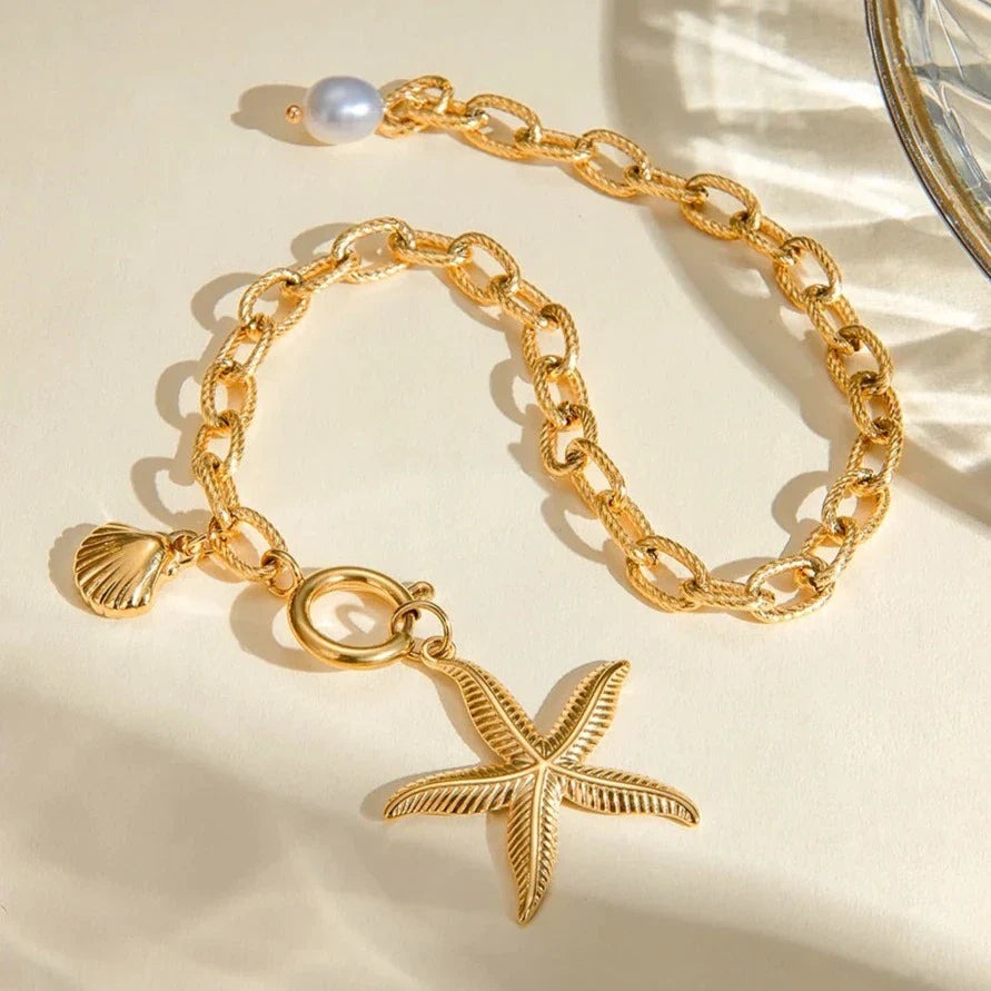Atlantis Süßwasserperlen-Armband
