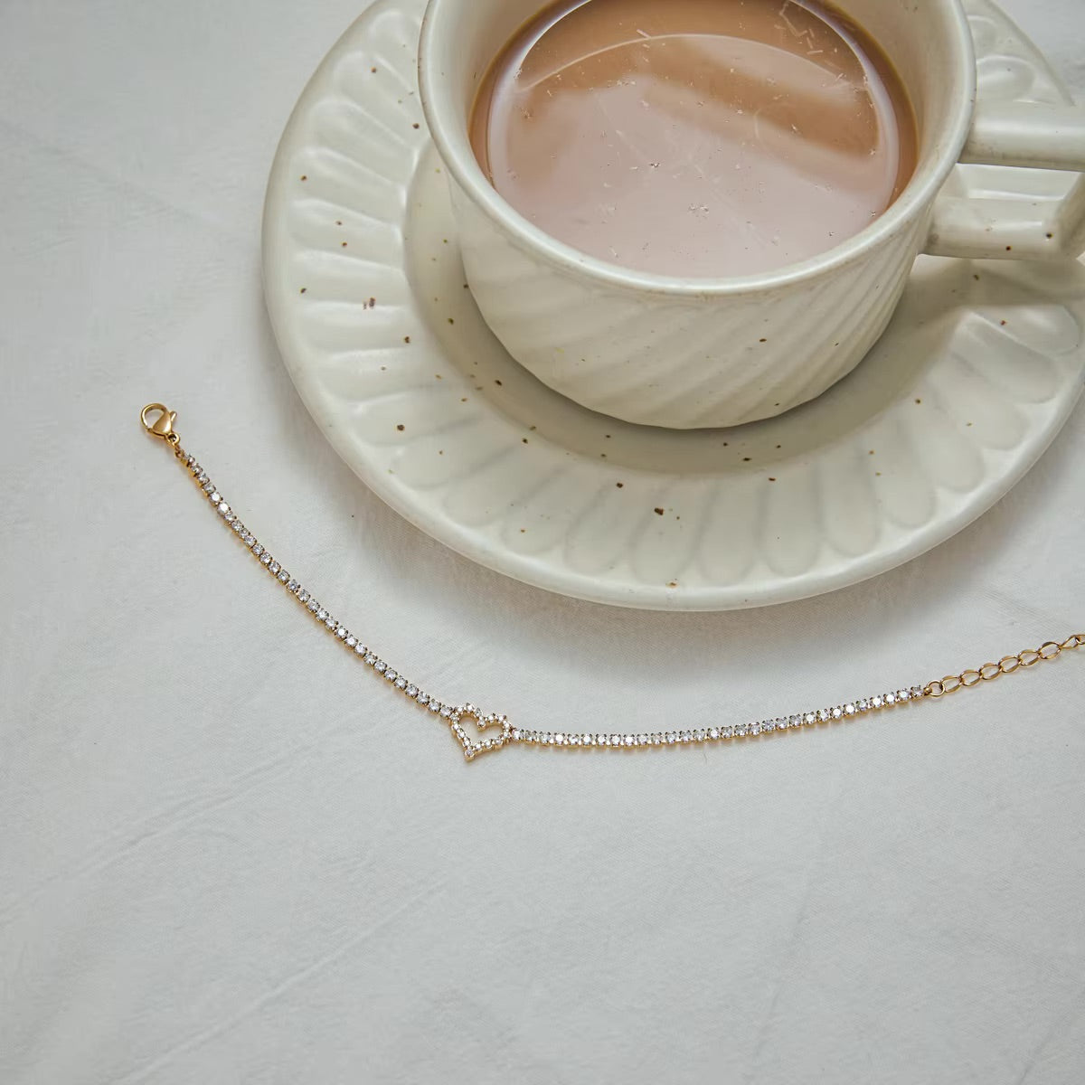 Patrice Diamanthjerte Bracelet