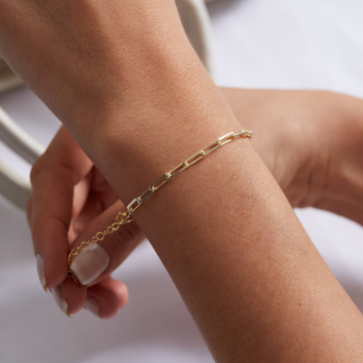 MAUI Armbånd i Paperclip Design