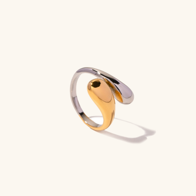 CORA Ring med Justerbar Størrelse