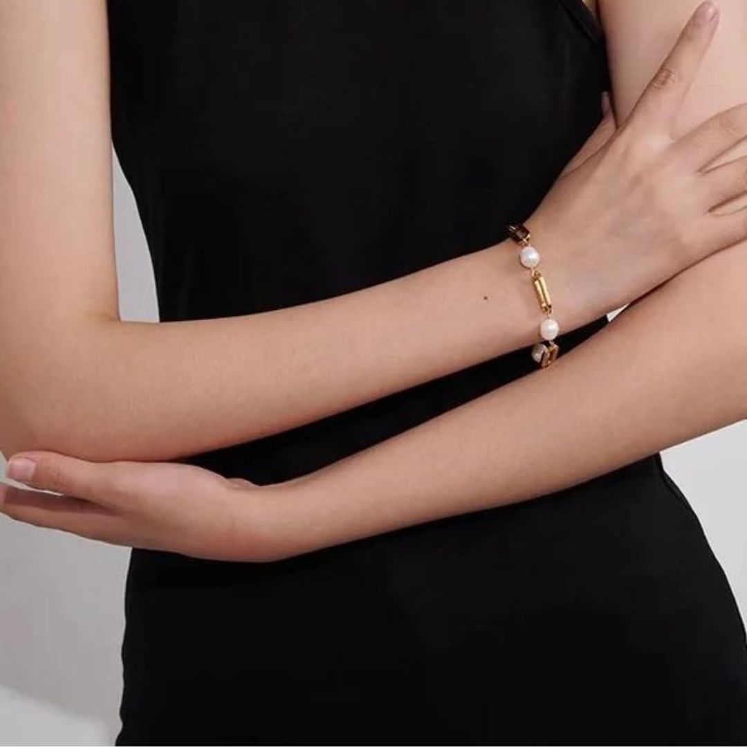 Janna Perlekjede Armbånd